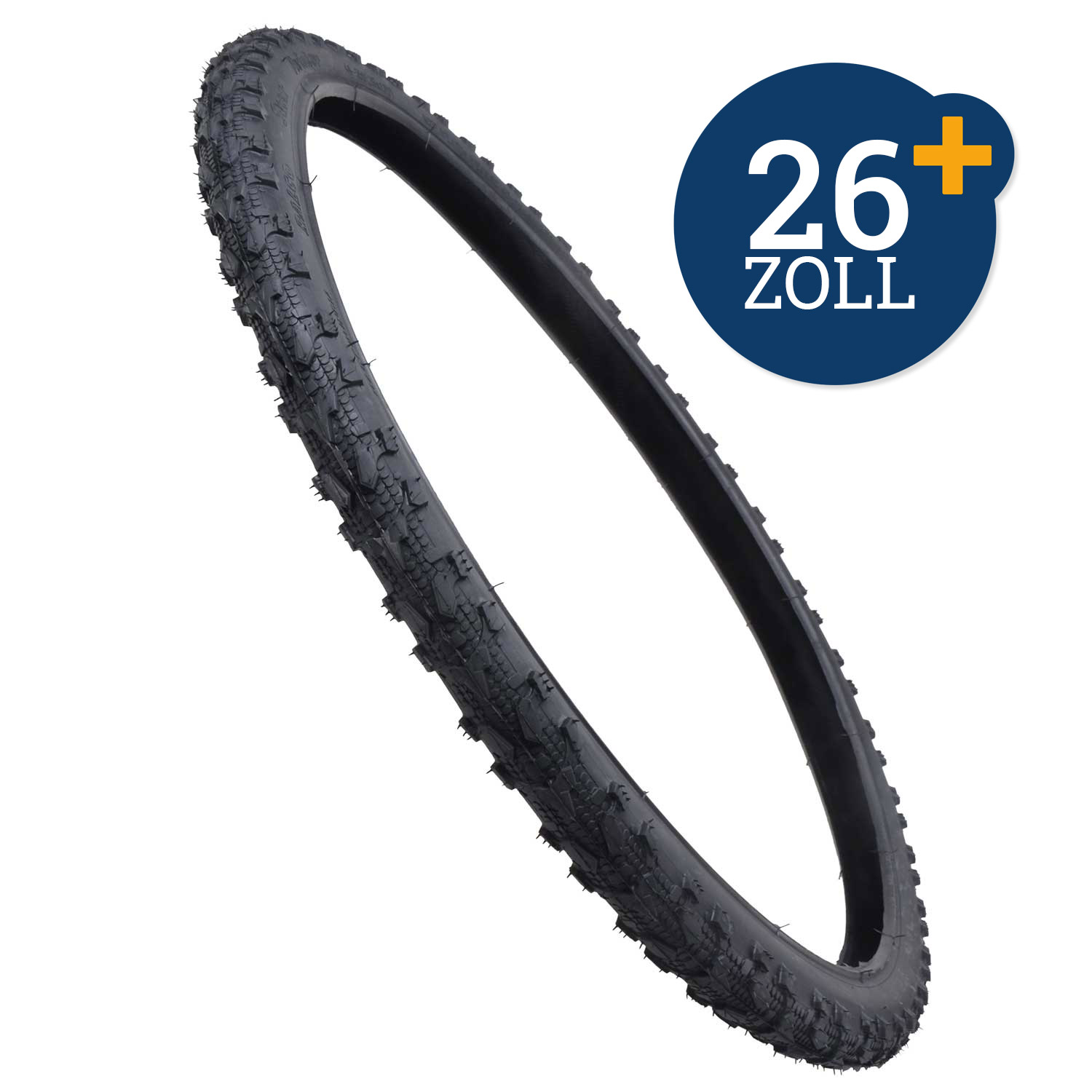 Fahrraddecke P 26x1,75 Standard schwarz