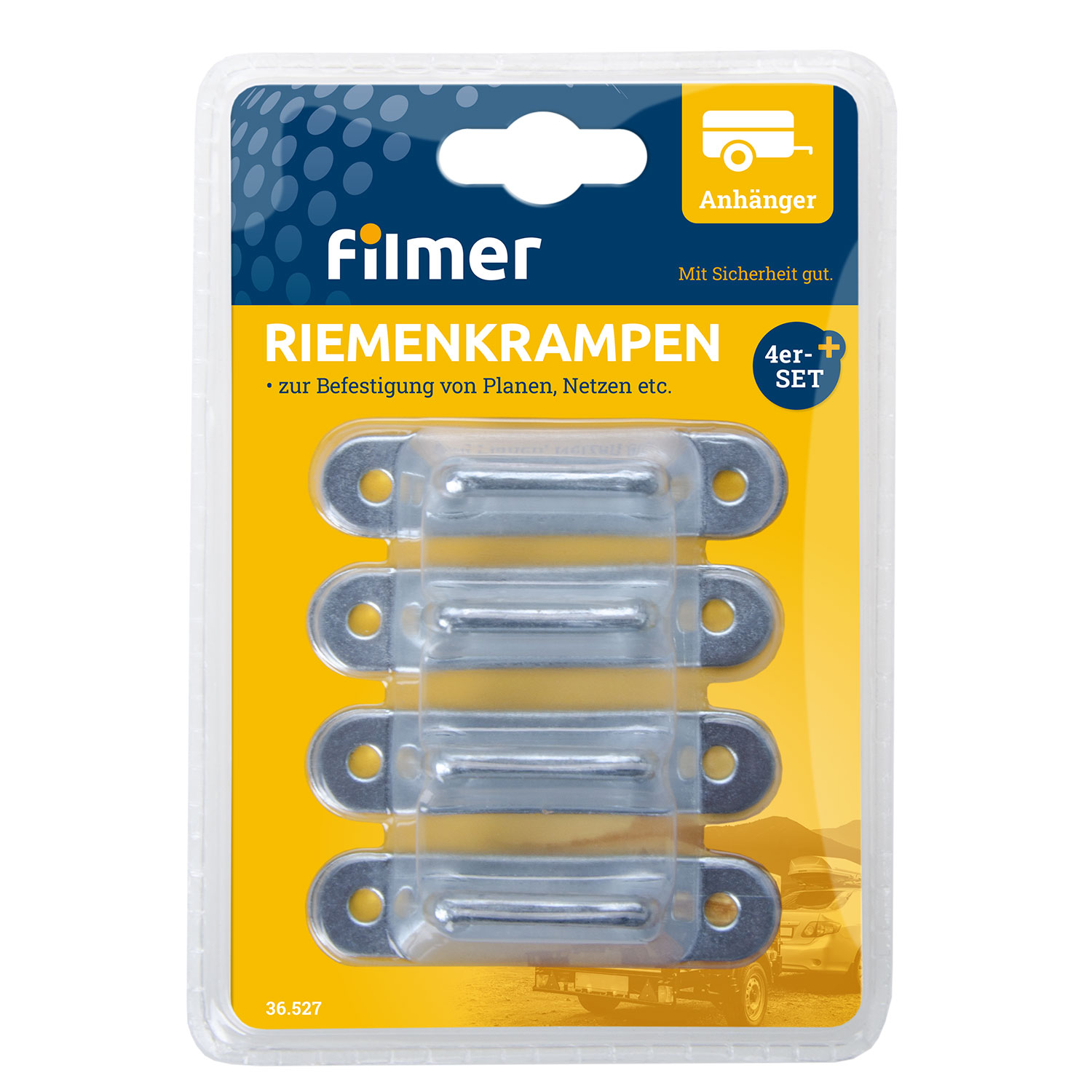 Riemenkrampen, 4er-Set