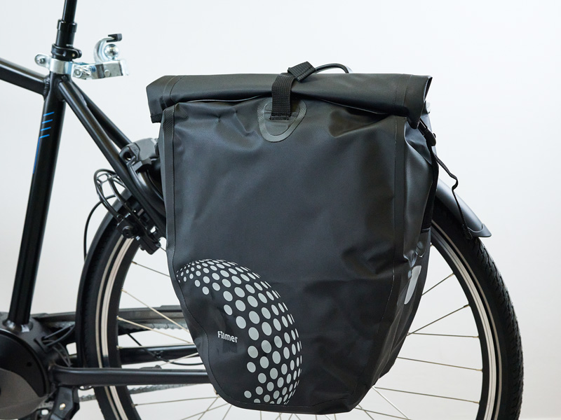 Fahrradtasche Trekking schwarz für Gepäckträger