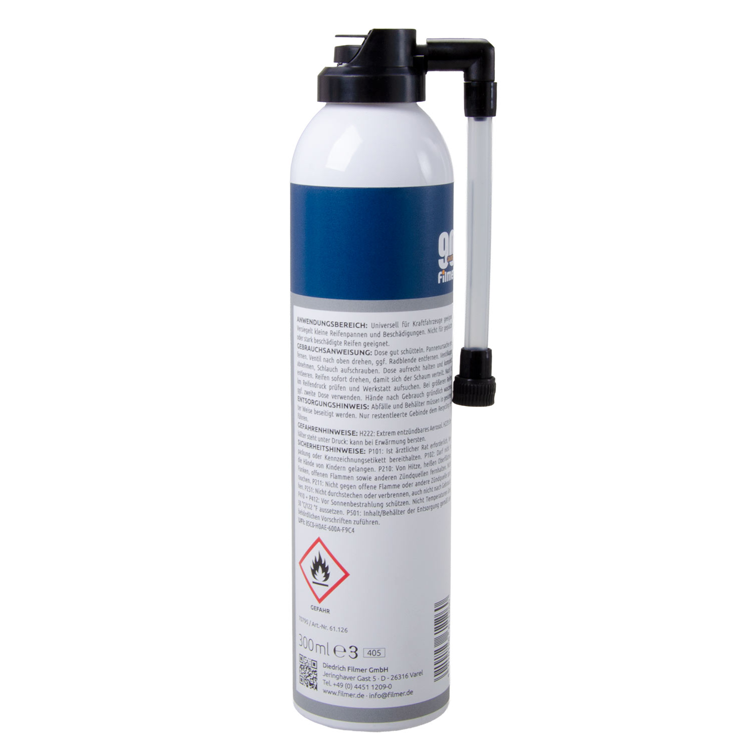 Reifenpannen-Spray 300 ml Begr. Menge gem. Kap. 3.4