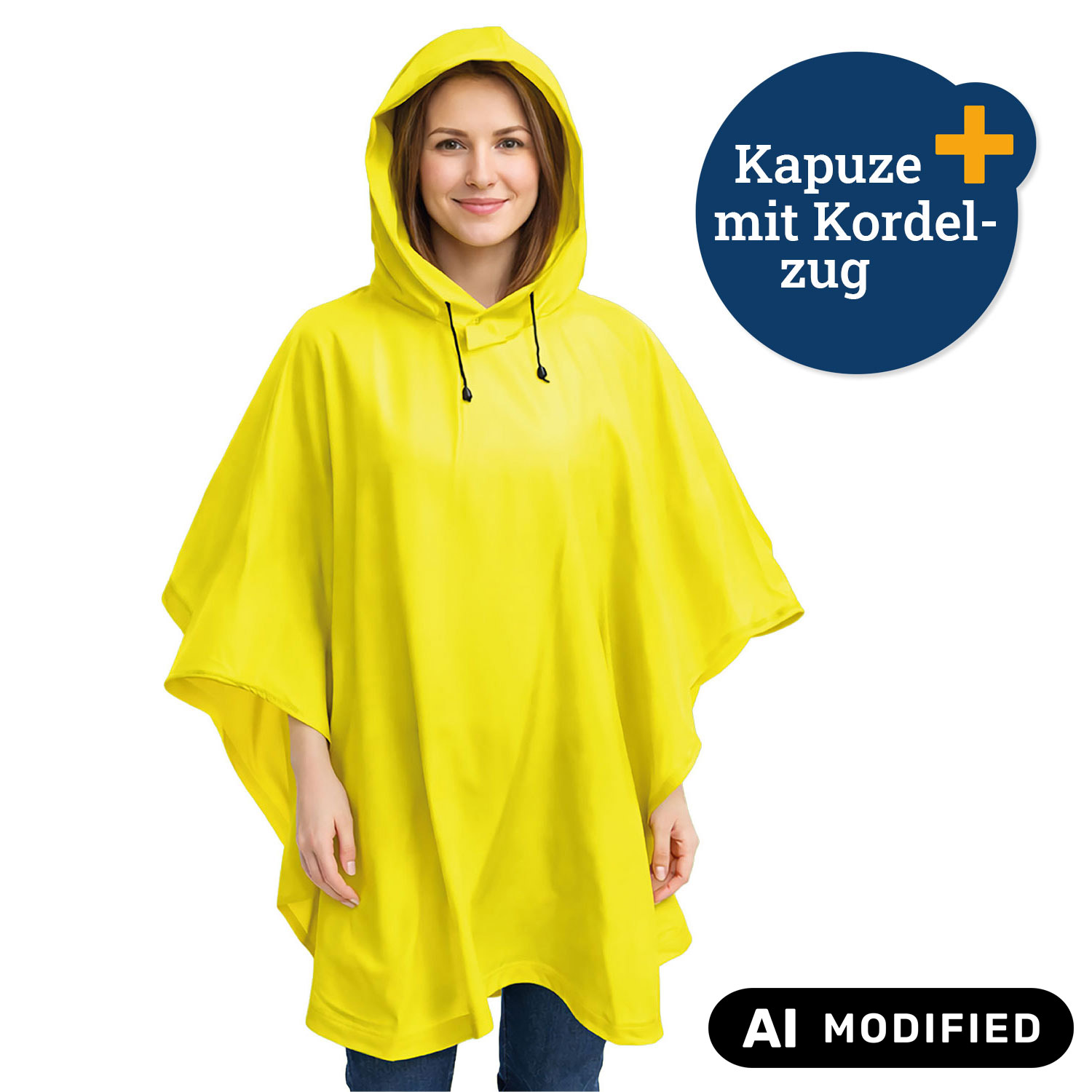 Regenponcho Quality gelb