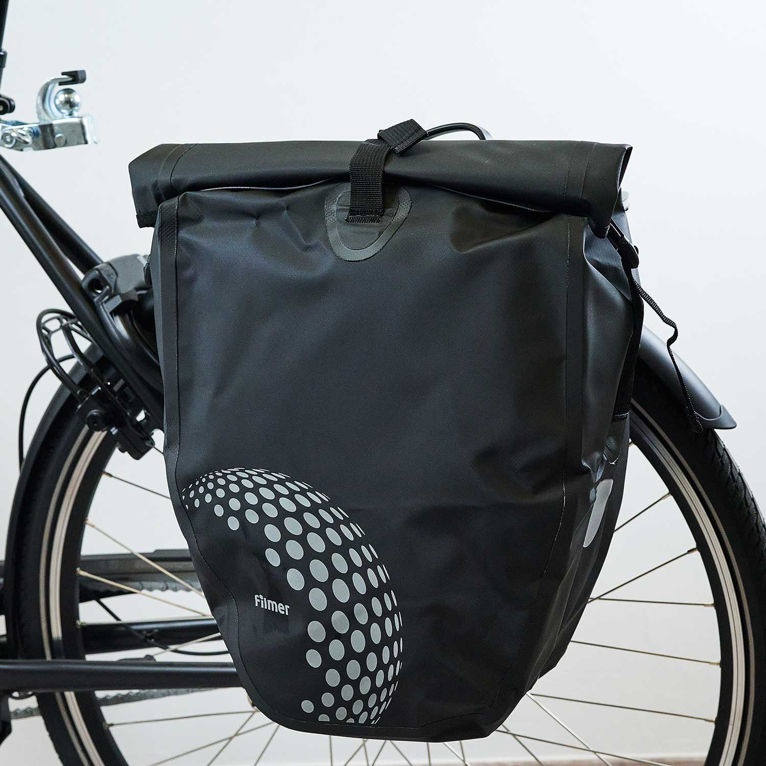 Fahrradtasche Trekking schwarz für Gepäckträger