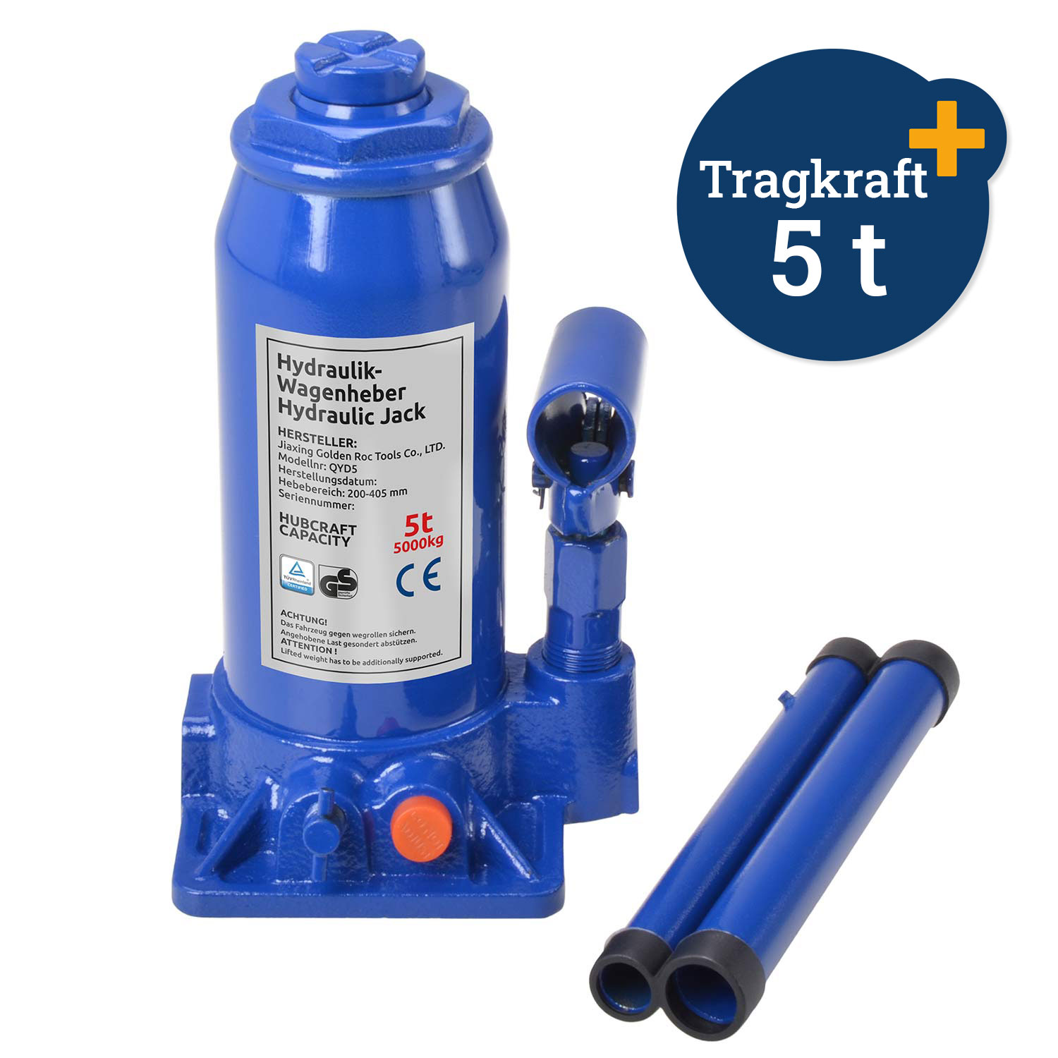 Stempelwagenheber 5 t