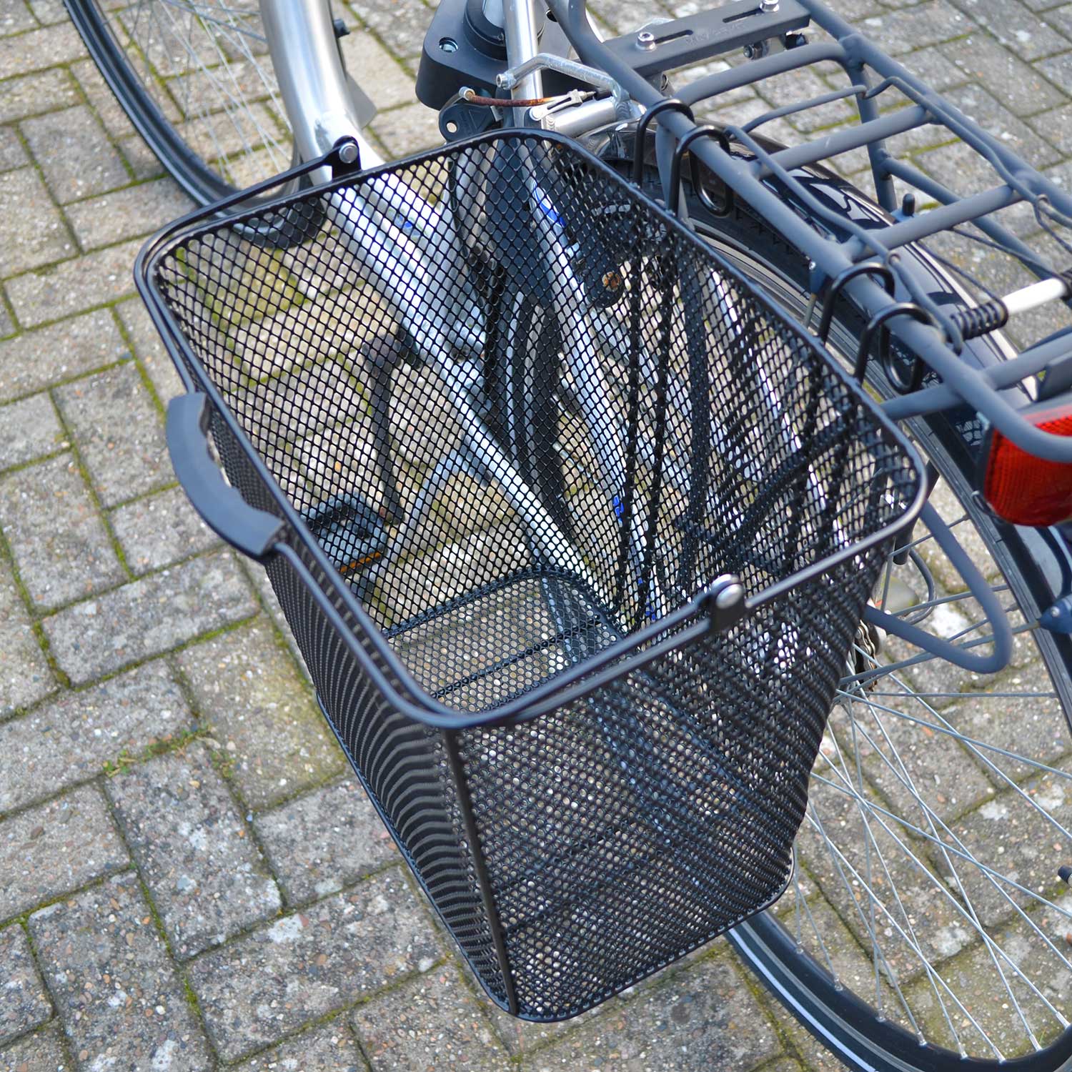 Fahrradkorb zum seitlichen Einhängen