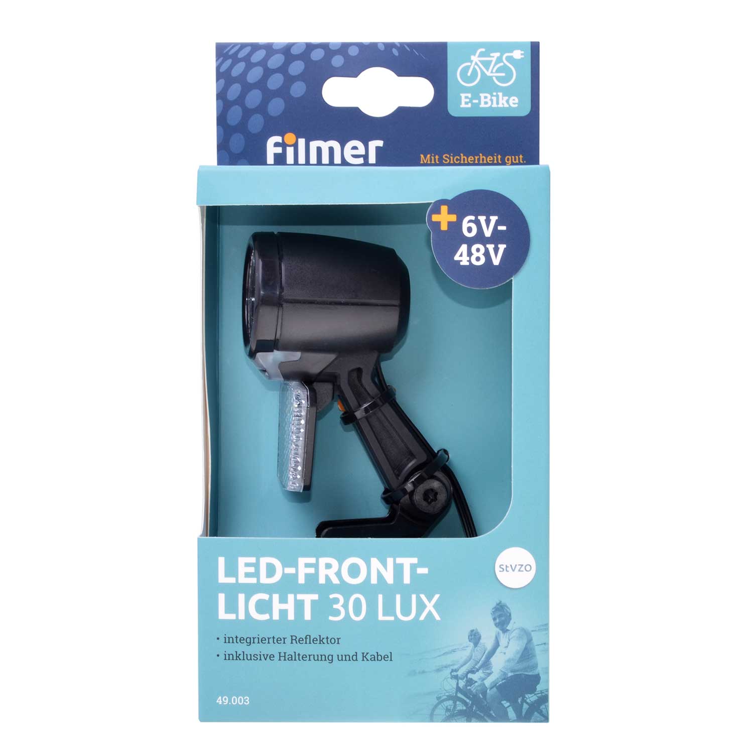 LED-Frontlicht 30 LUX