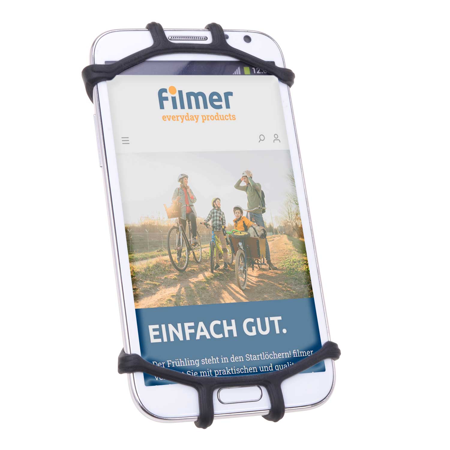 Smartphone-Halter Silikon