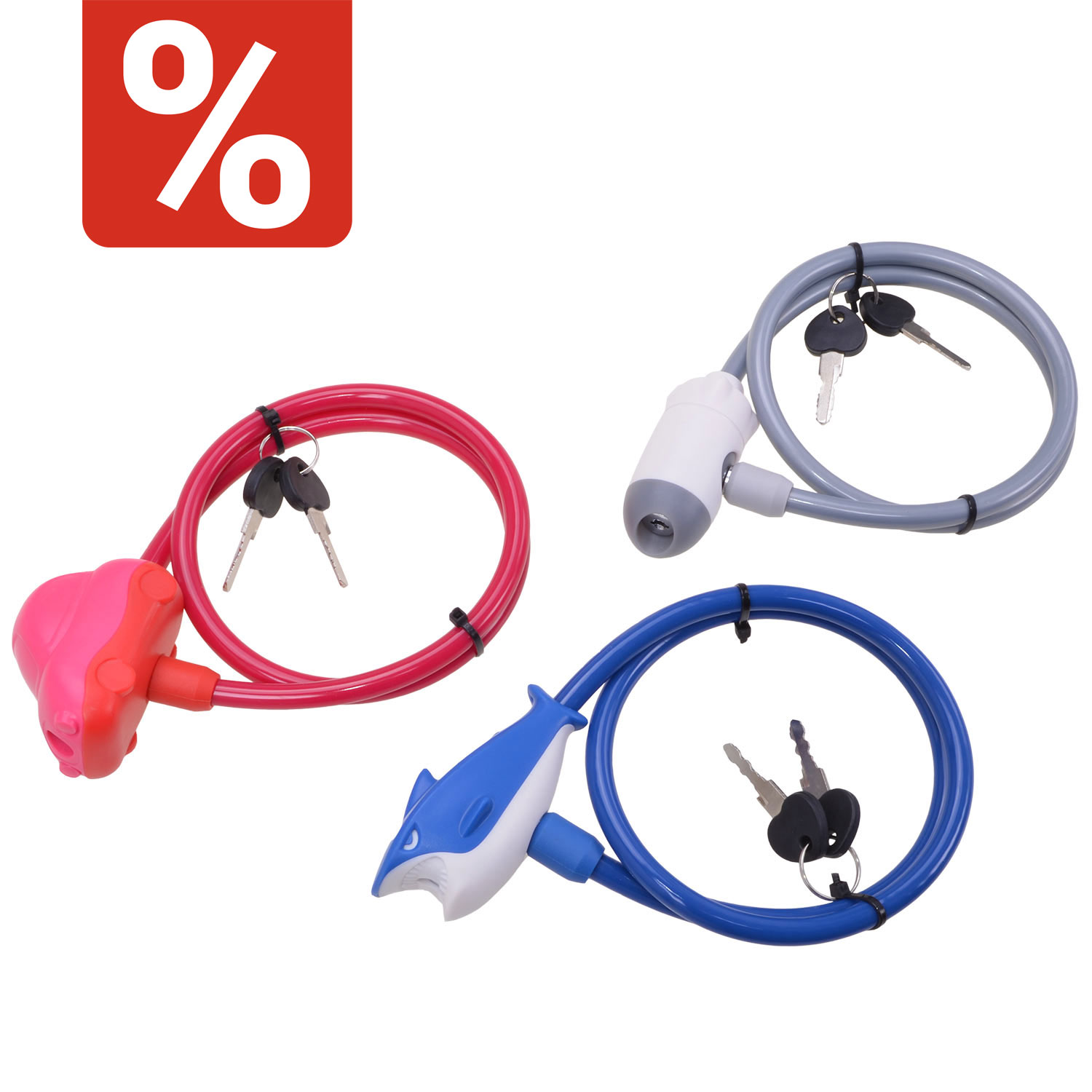 Kinder-Kabelschloss 80/10