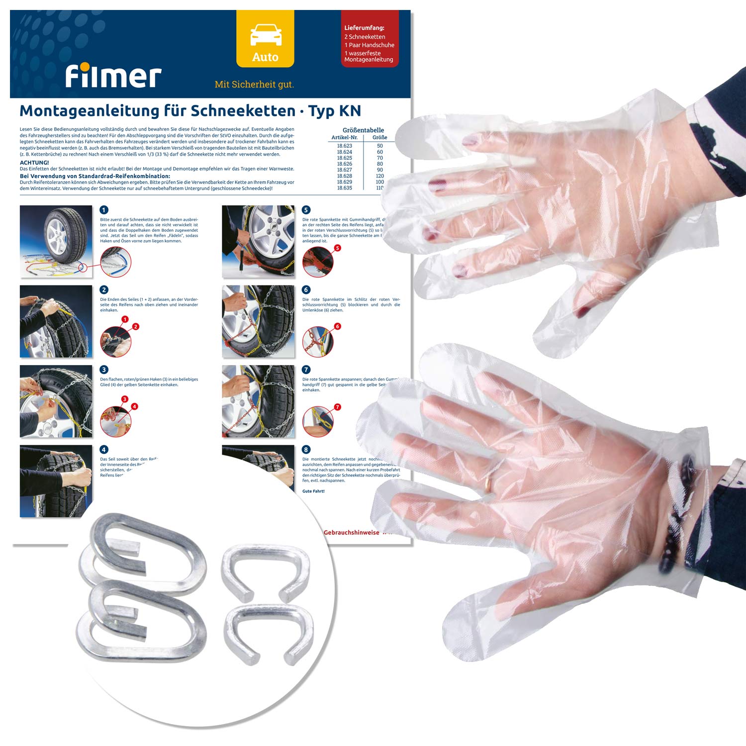 Schneekette Super-Gripp KN 100