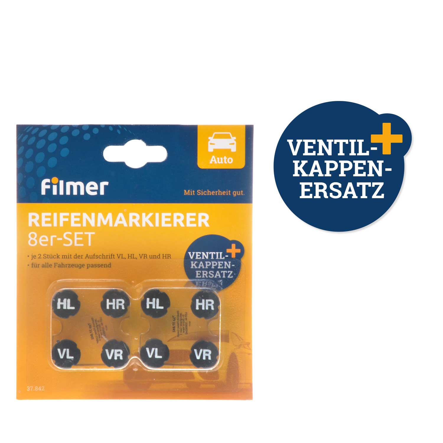 Reifenmarkierer 8er-Set