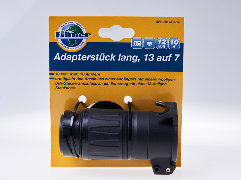 Adapterstück lang 13 auf 7