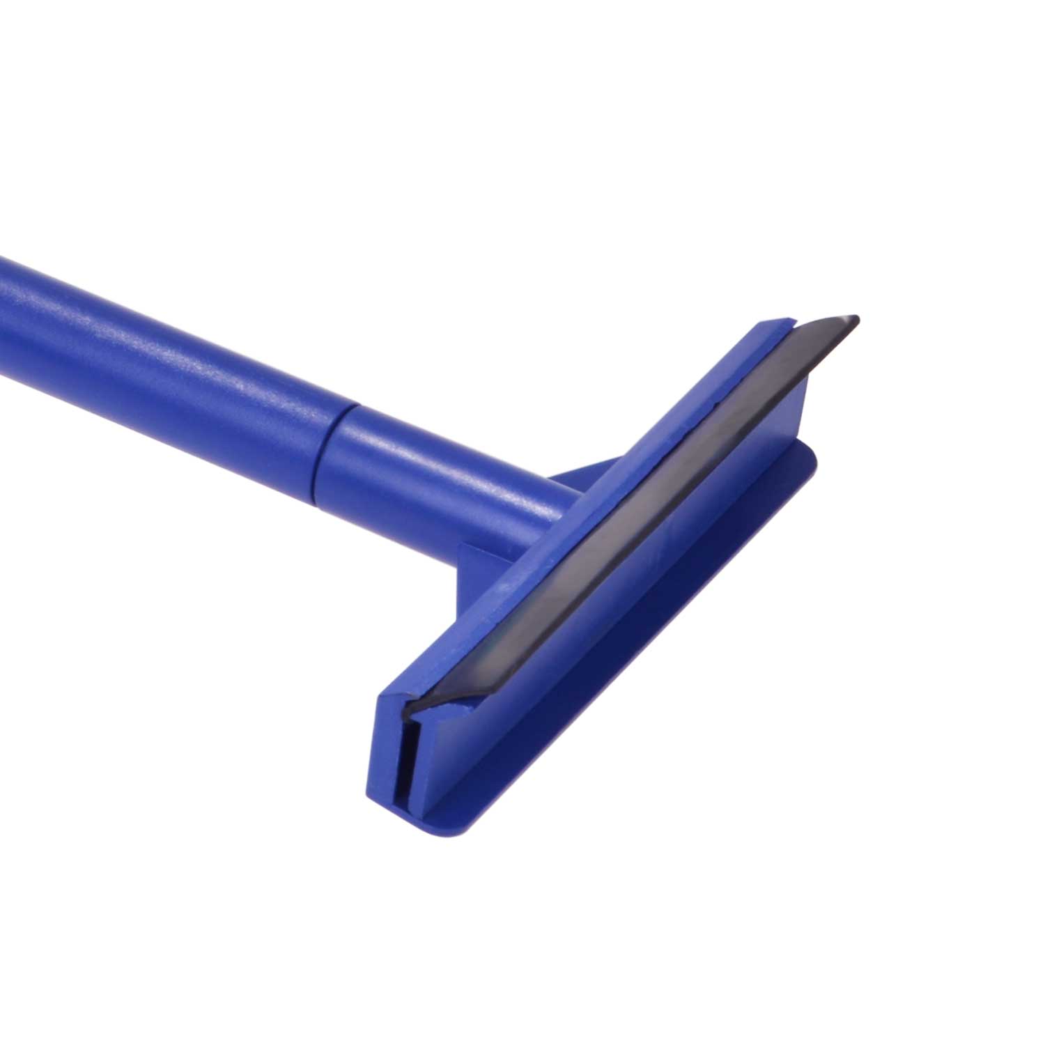 Schneebesen mit Alustab und Eiskratzer