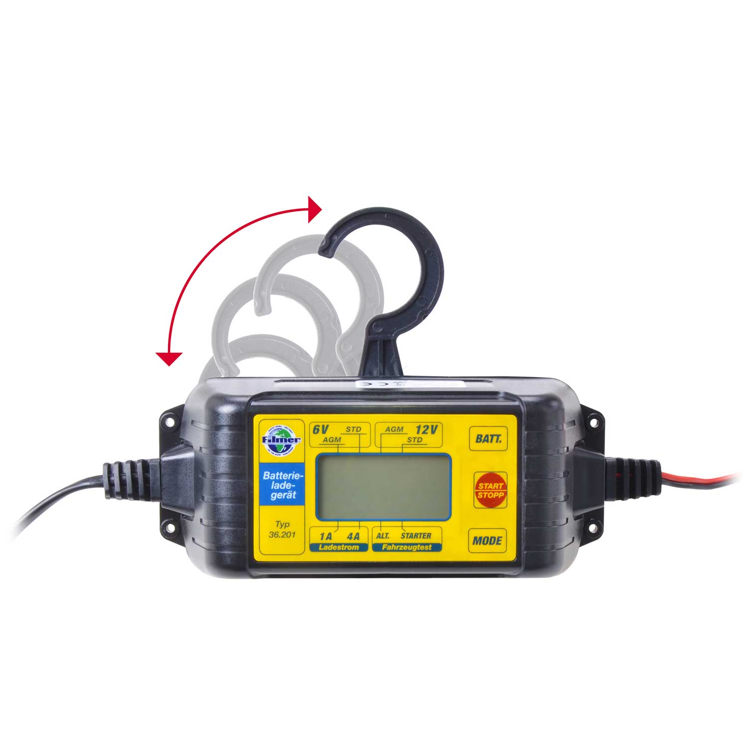 Batterieladegerät 6V/12V Microprozessor gesteuert