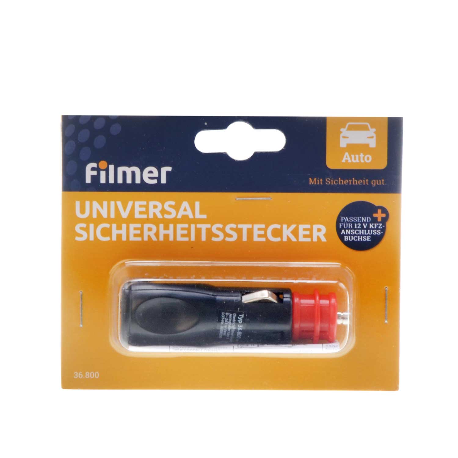 Universal Sicherheitsstecker 12 V