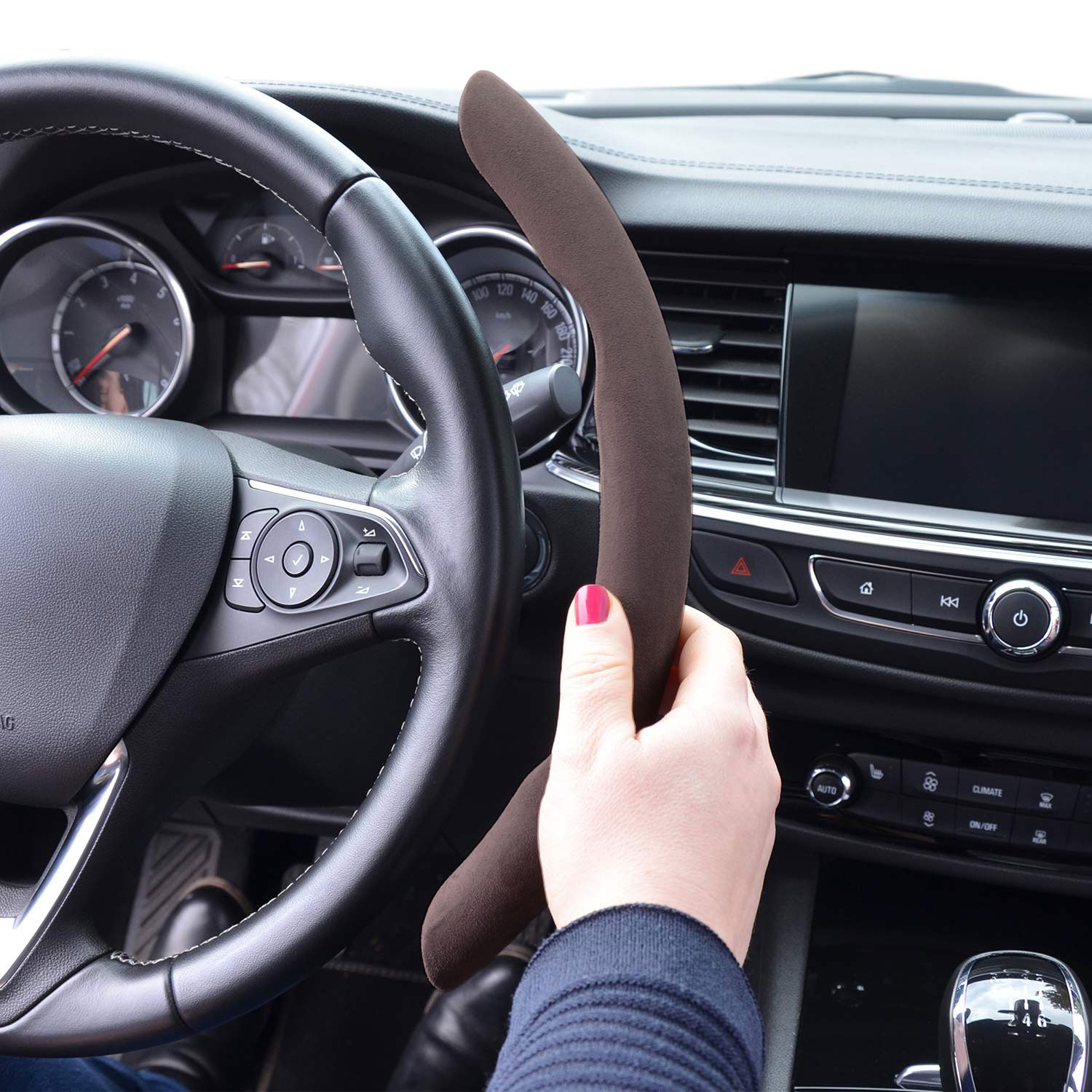 Lenkradbezug Snap-On          Wildleder Optik