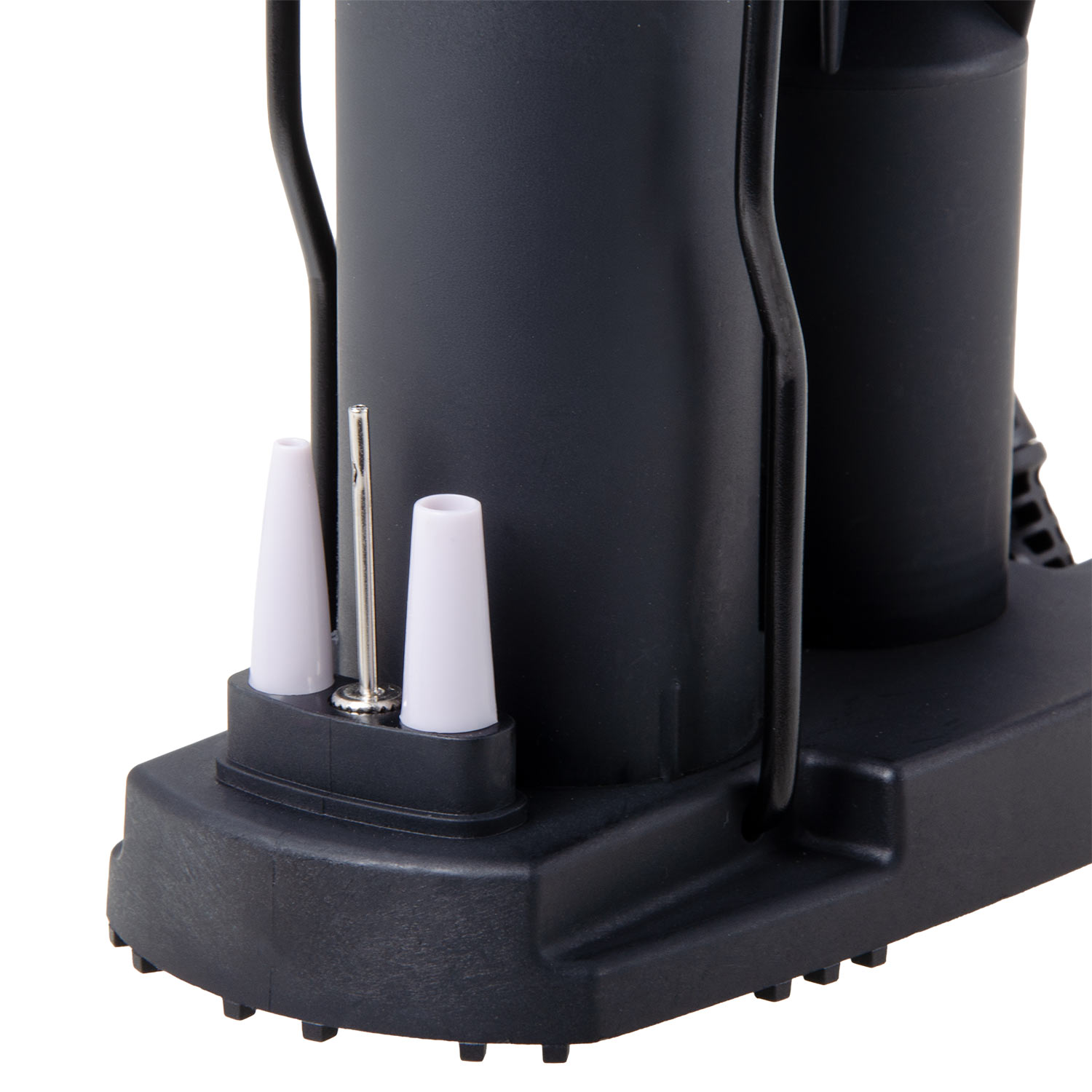 Kompakt-Fußluftpumpe alle Ventile