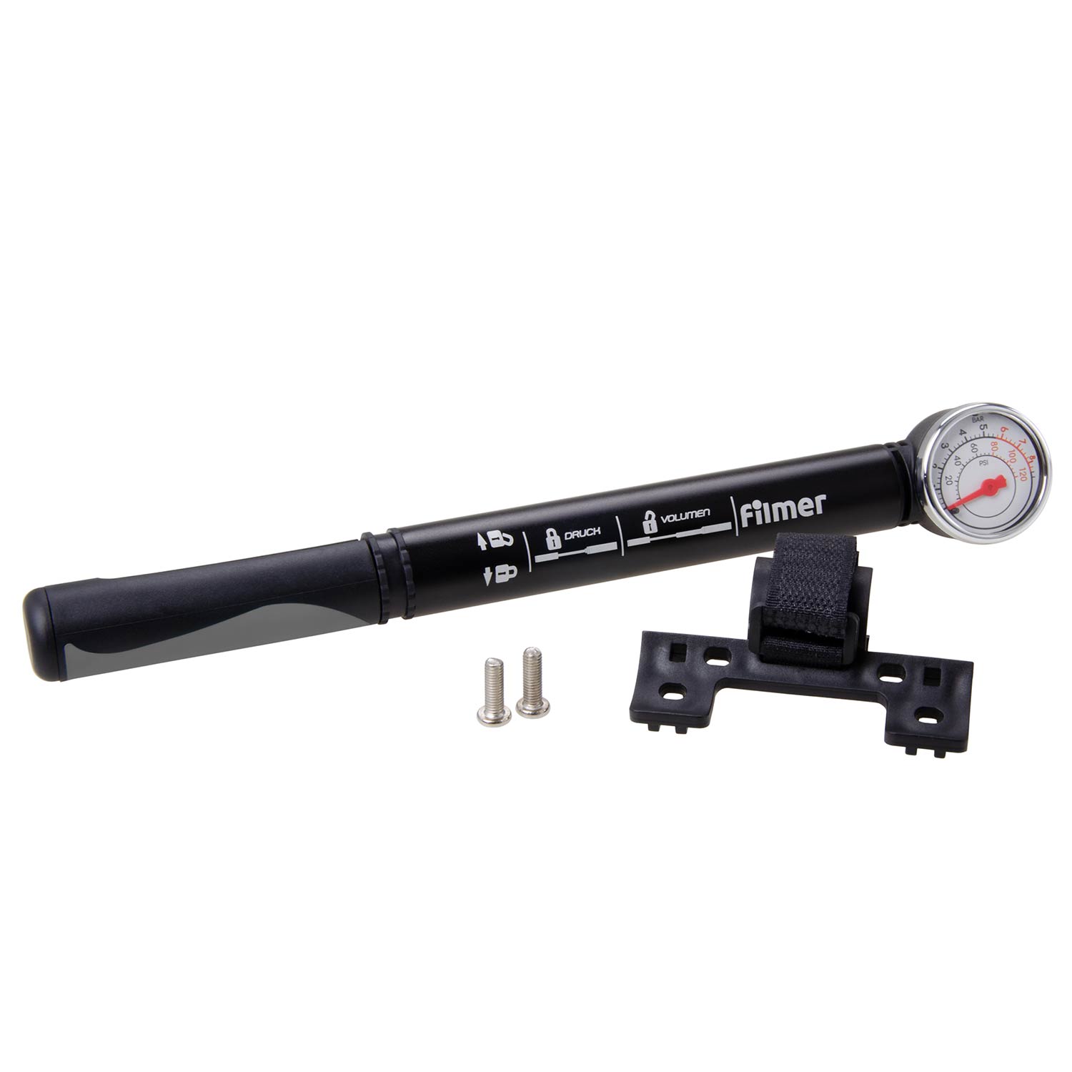 Luftpumpe mit Manometer