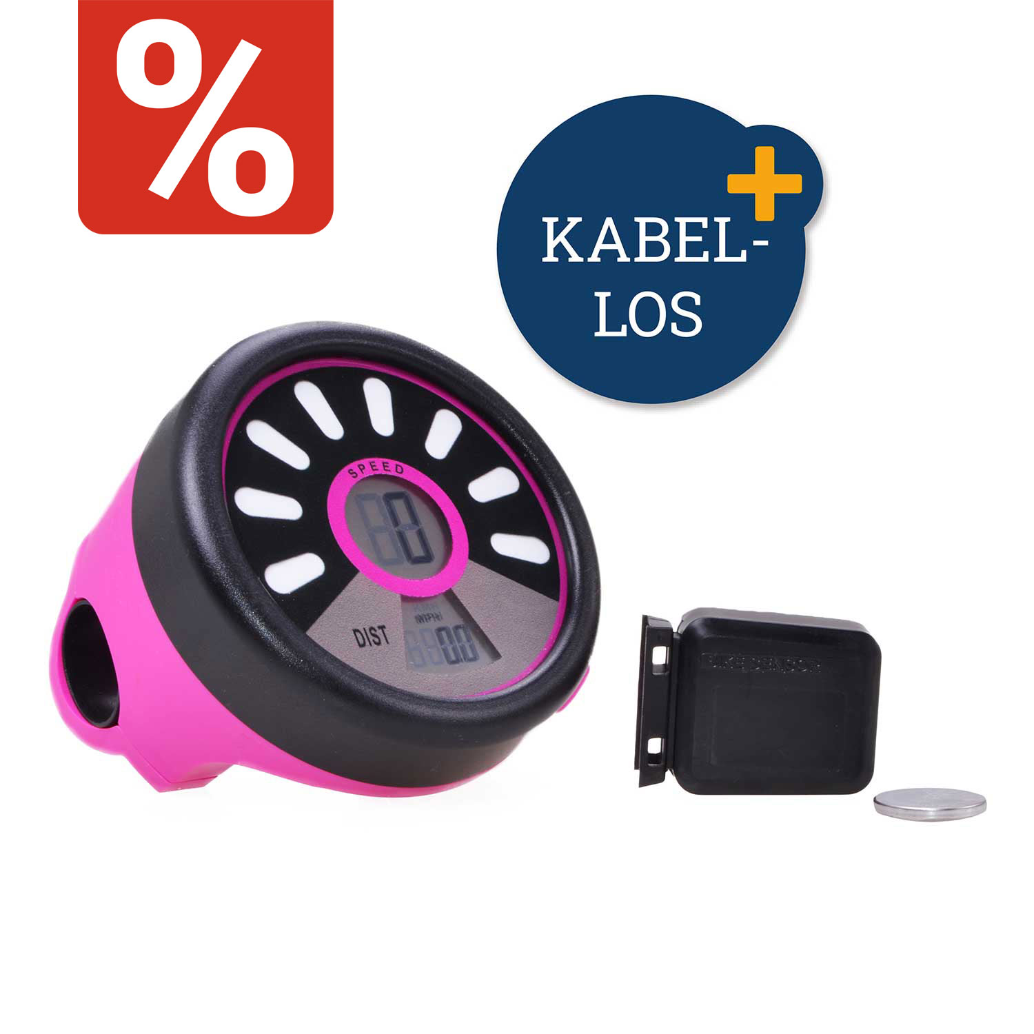 Kinder Fahrradcomputer 2 Funktionen