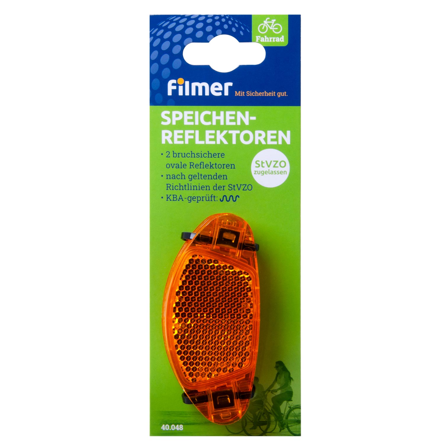 Speichenreflektor 2 Stück