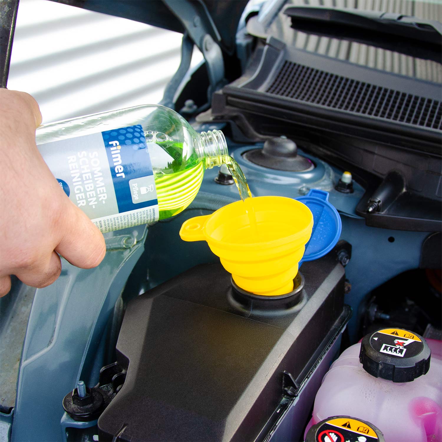 Silikontrichter faltbar