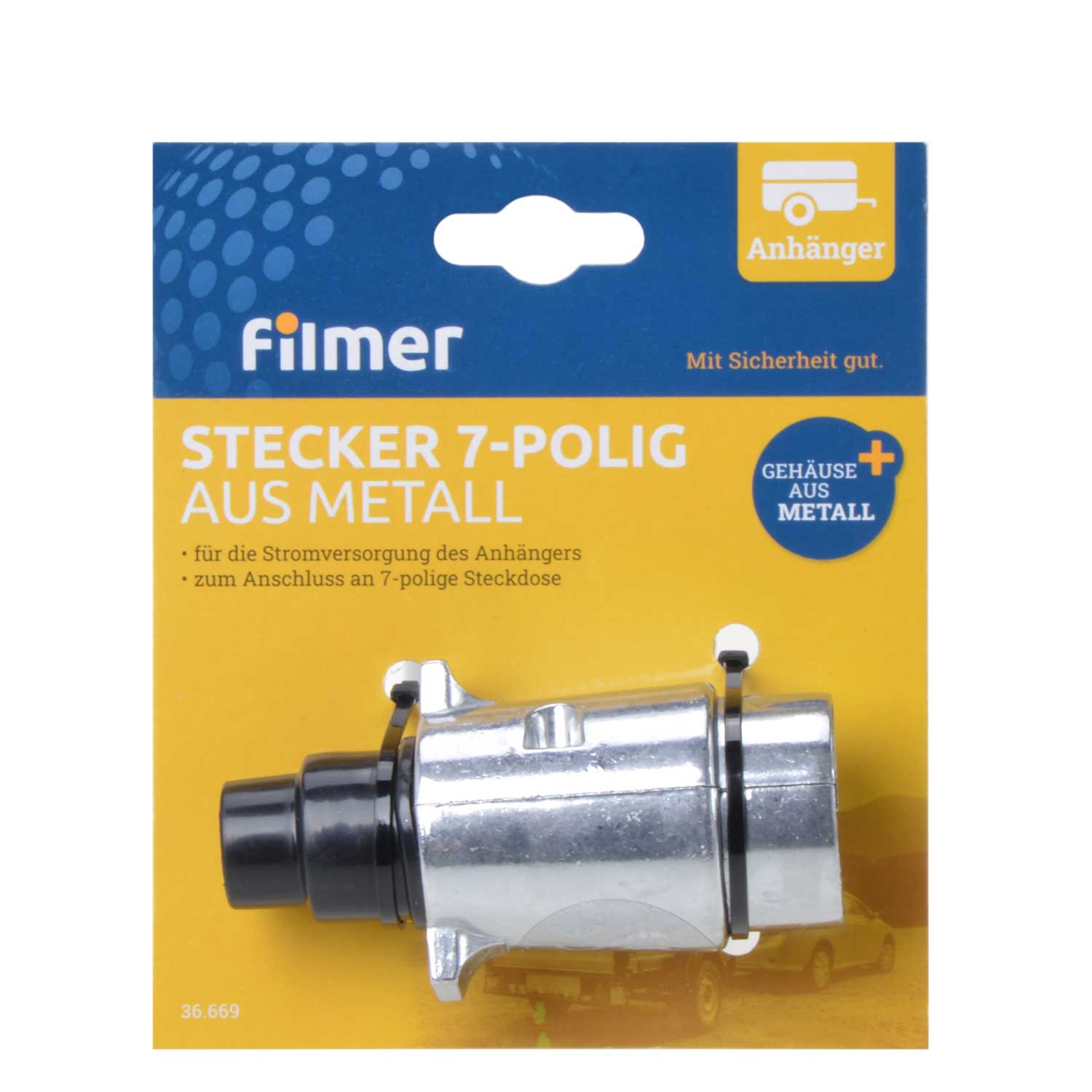 Stecker 7 polig aus Metall