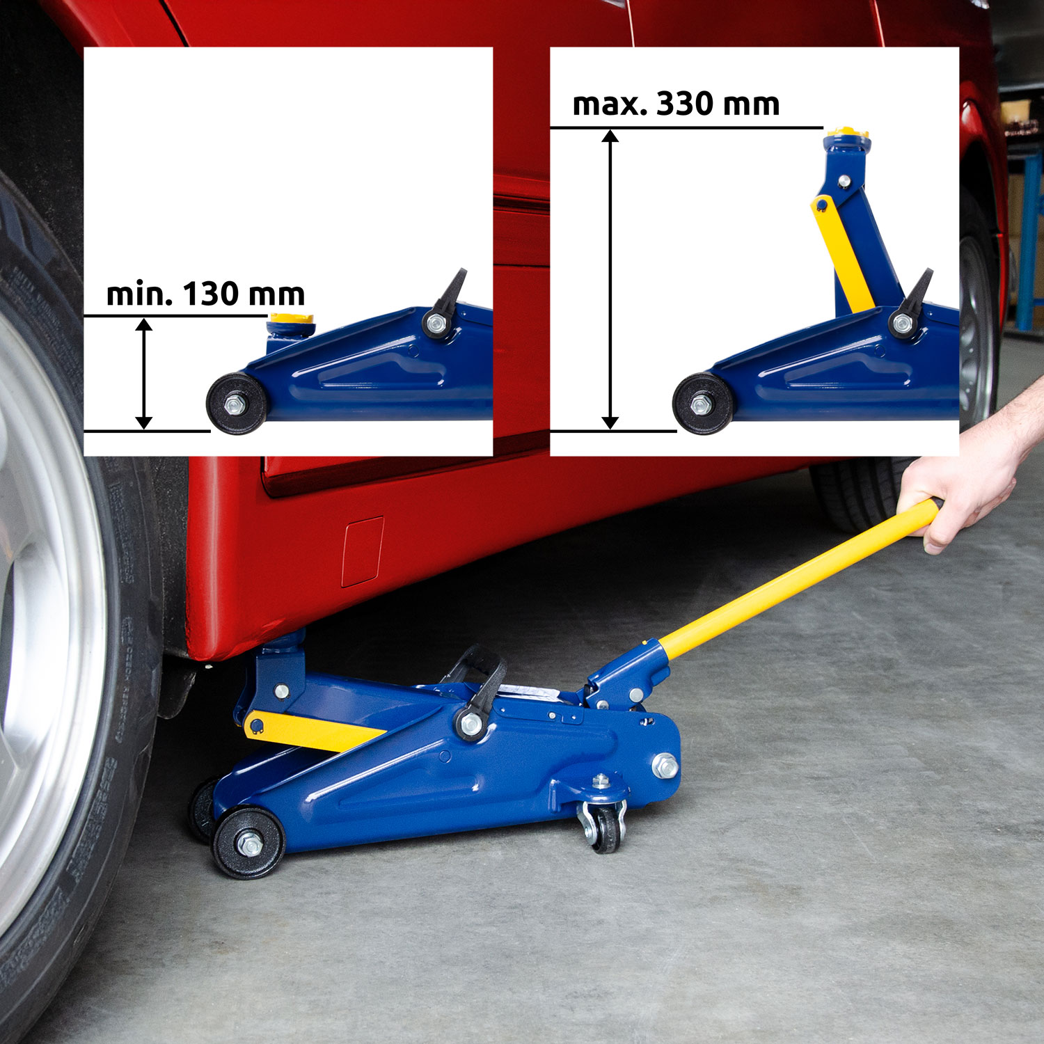 Rangierwagenheber 2 t