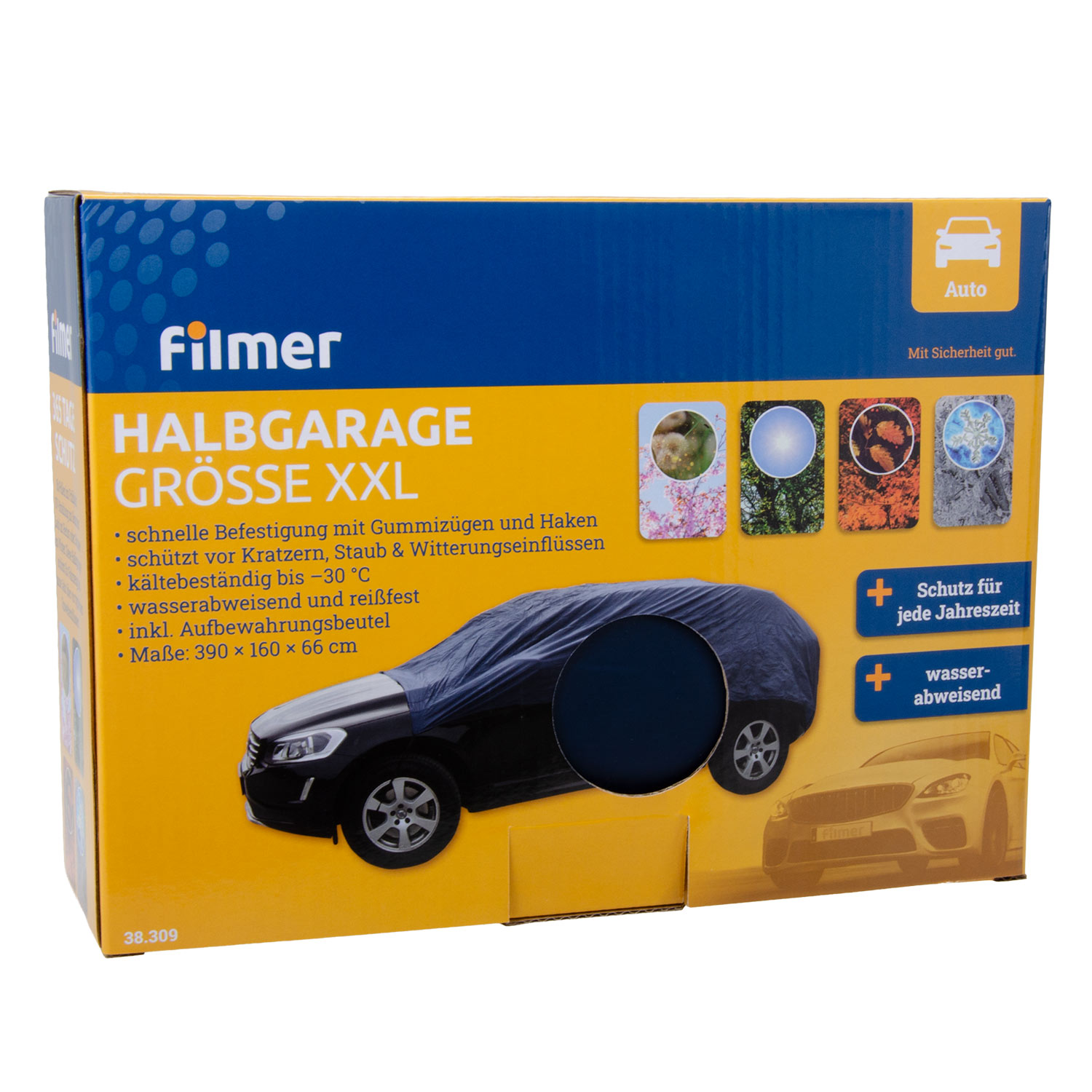 Garage Halbgarage XXL