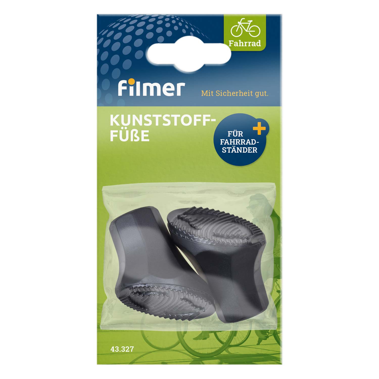 PVC-Schuhe für Fahrradständer