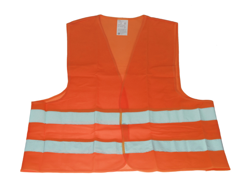 Warnweste Highlight orange DIN EN ISO 20471