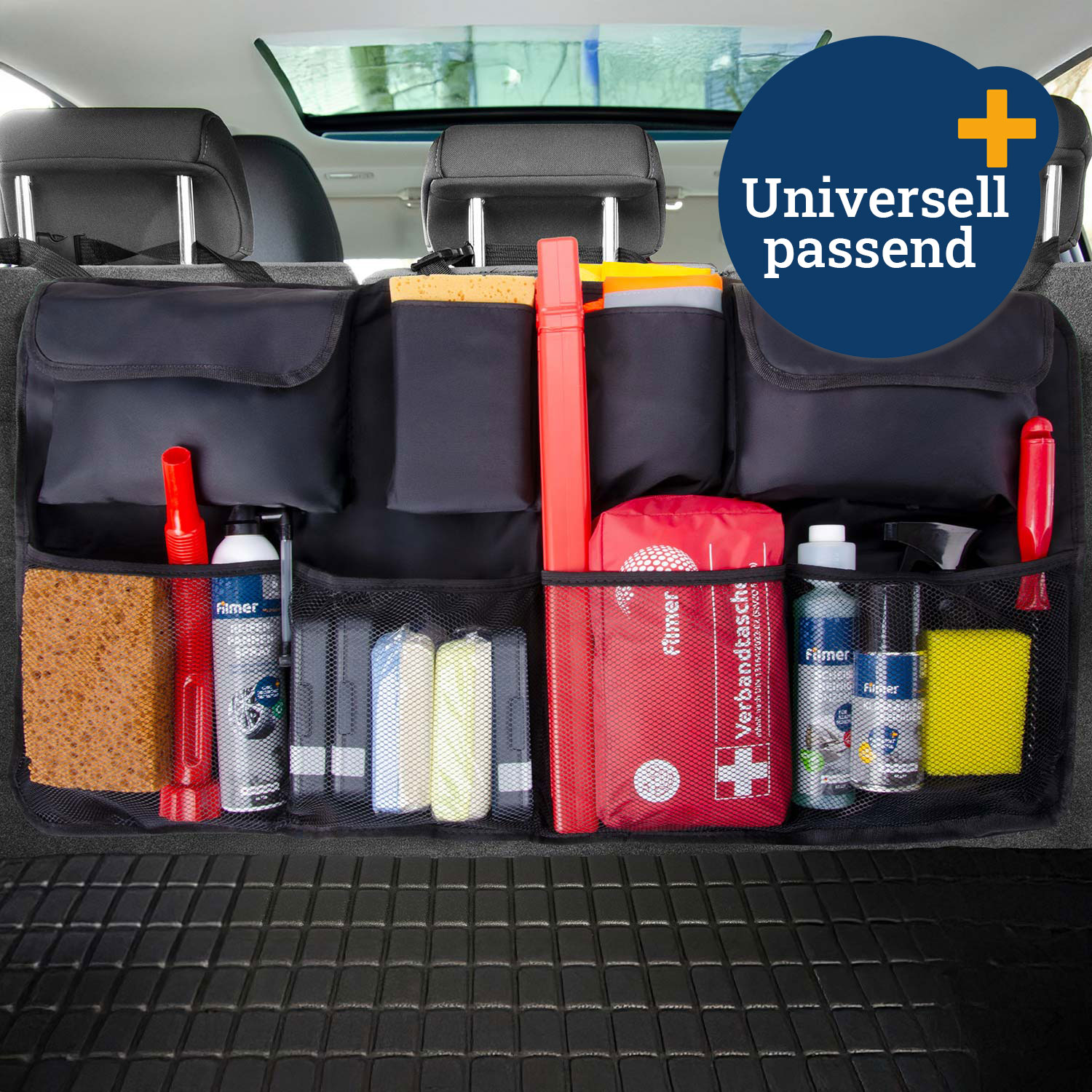 Kofferraum Organizer          Rückenlehne