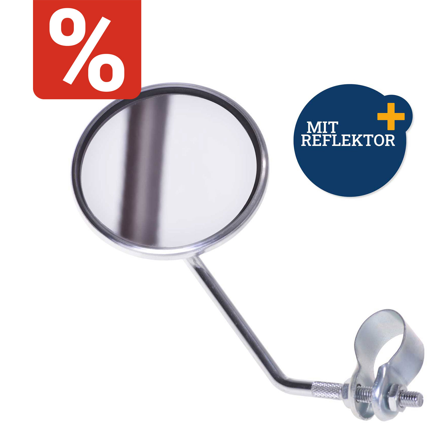 Spiegel rund chrom