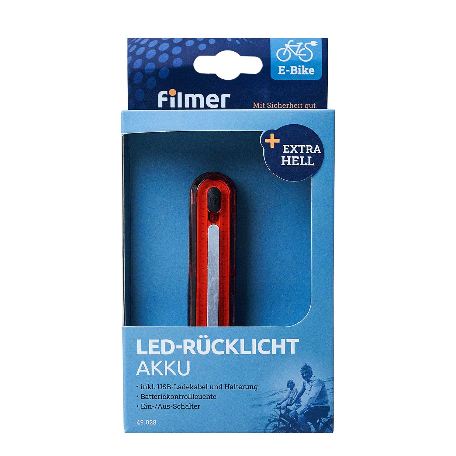 LED-Rücklicht Akku