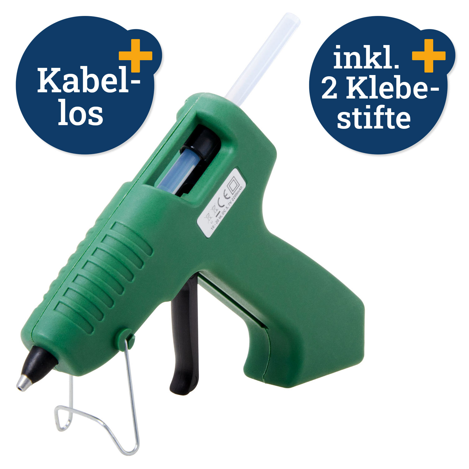 Heißklebepistole Akku, 7 mm,  PA6