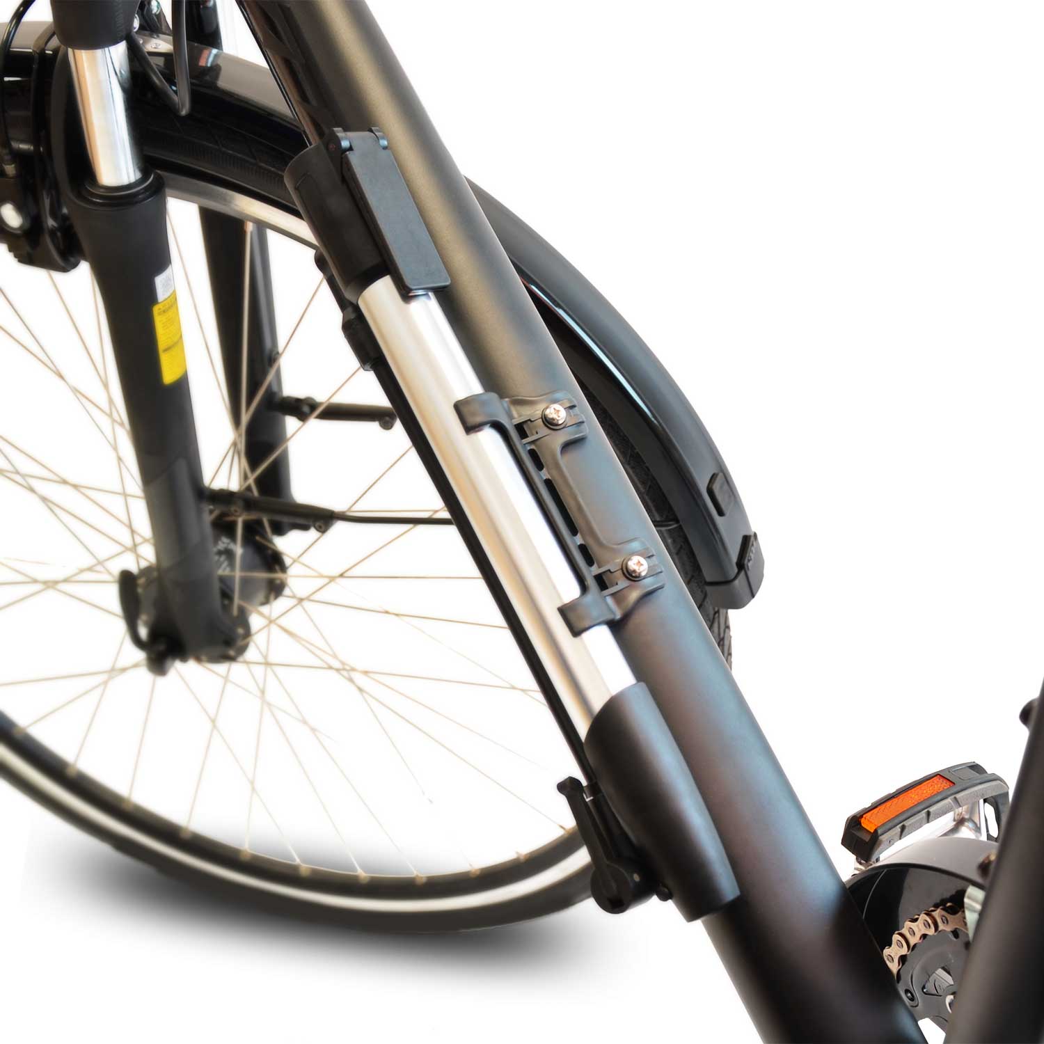 Alu-Hand- und Standluftpumpe  mit Standfuß