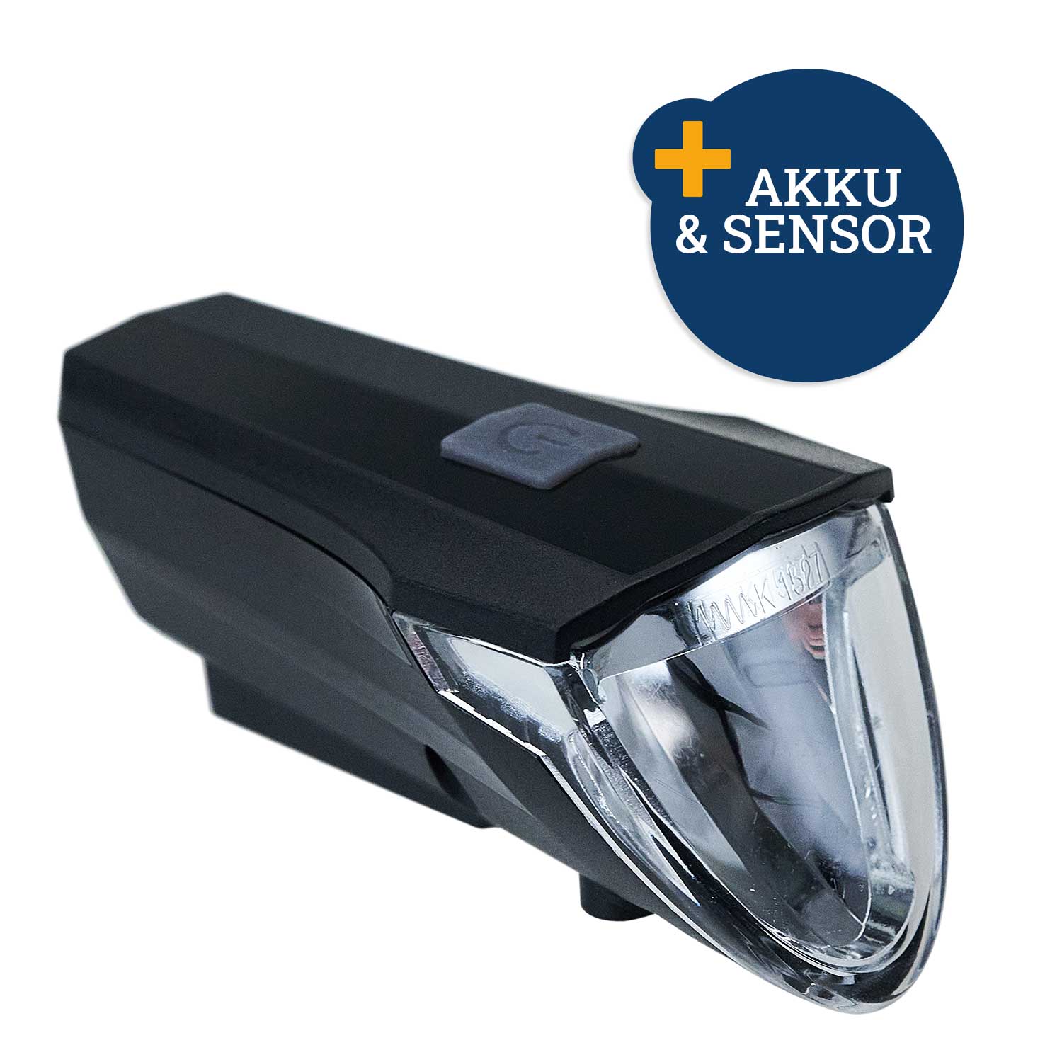 LED-Frontlicht Akku 60 LUX