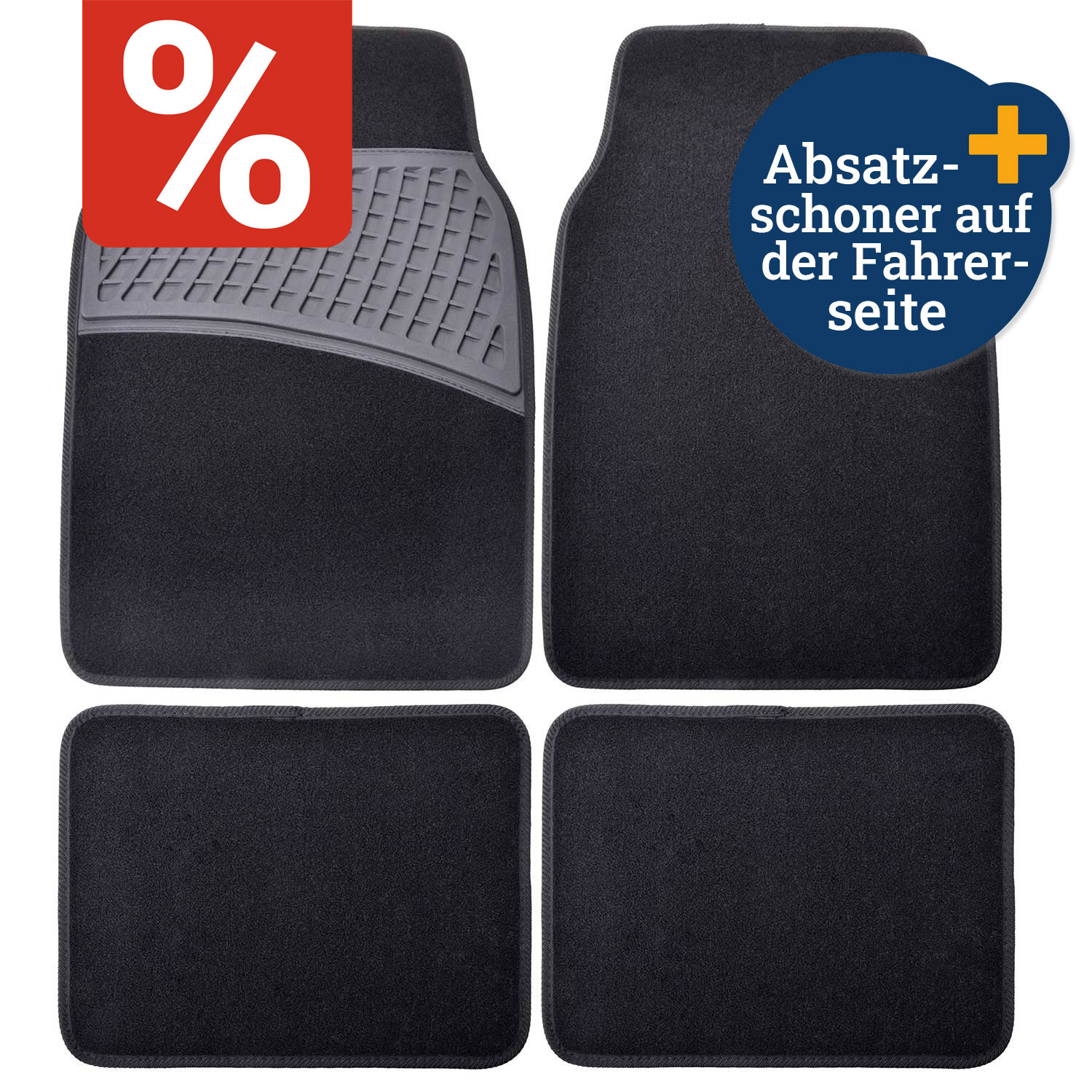 Autoteppich-Set Föhr 4-tlg.