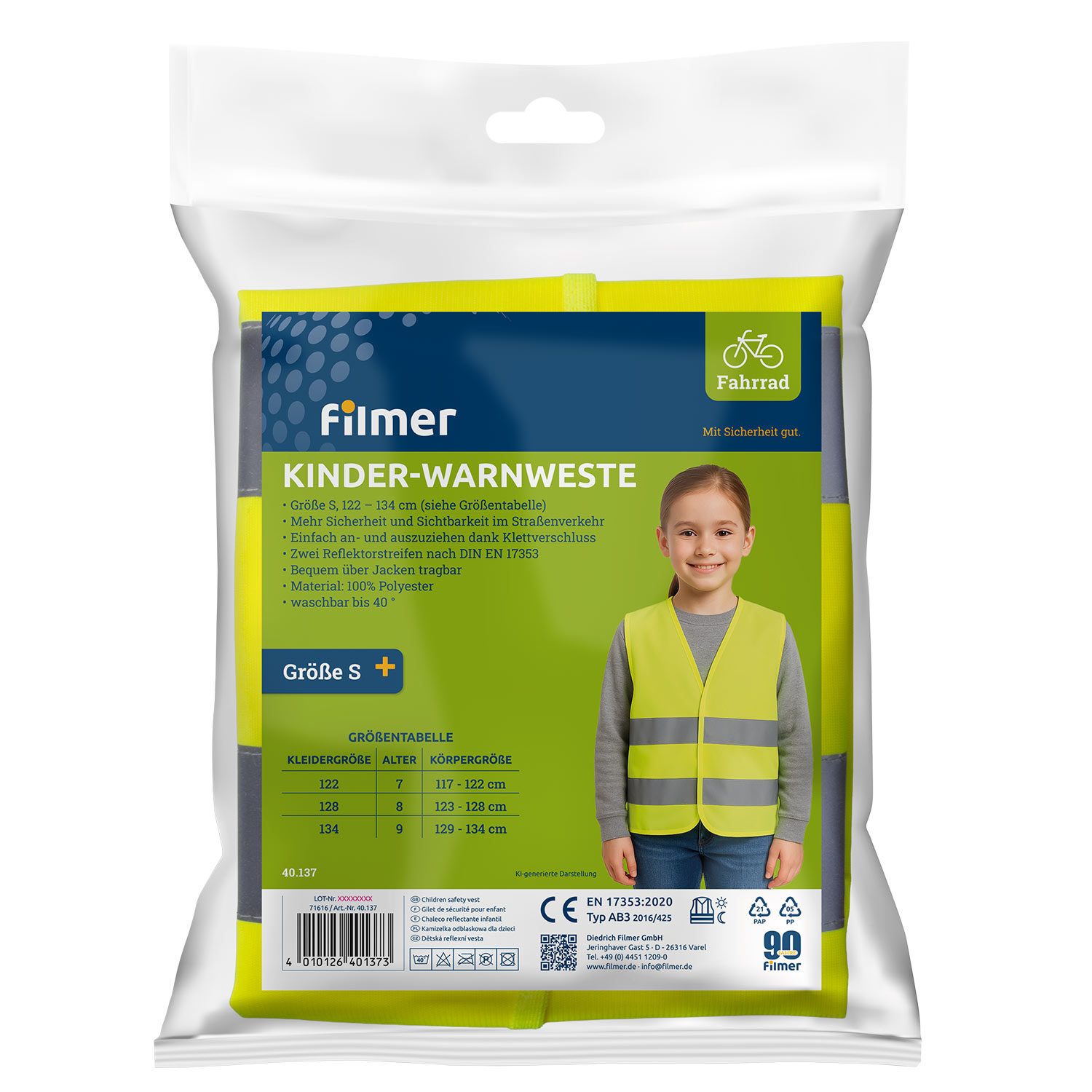 Kinder-Warnweste