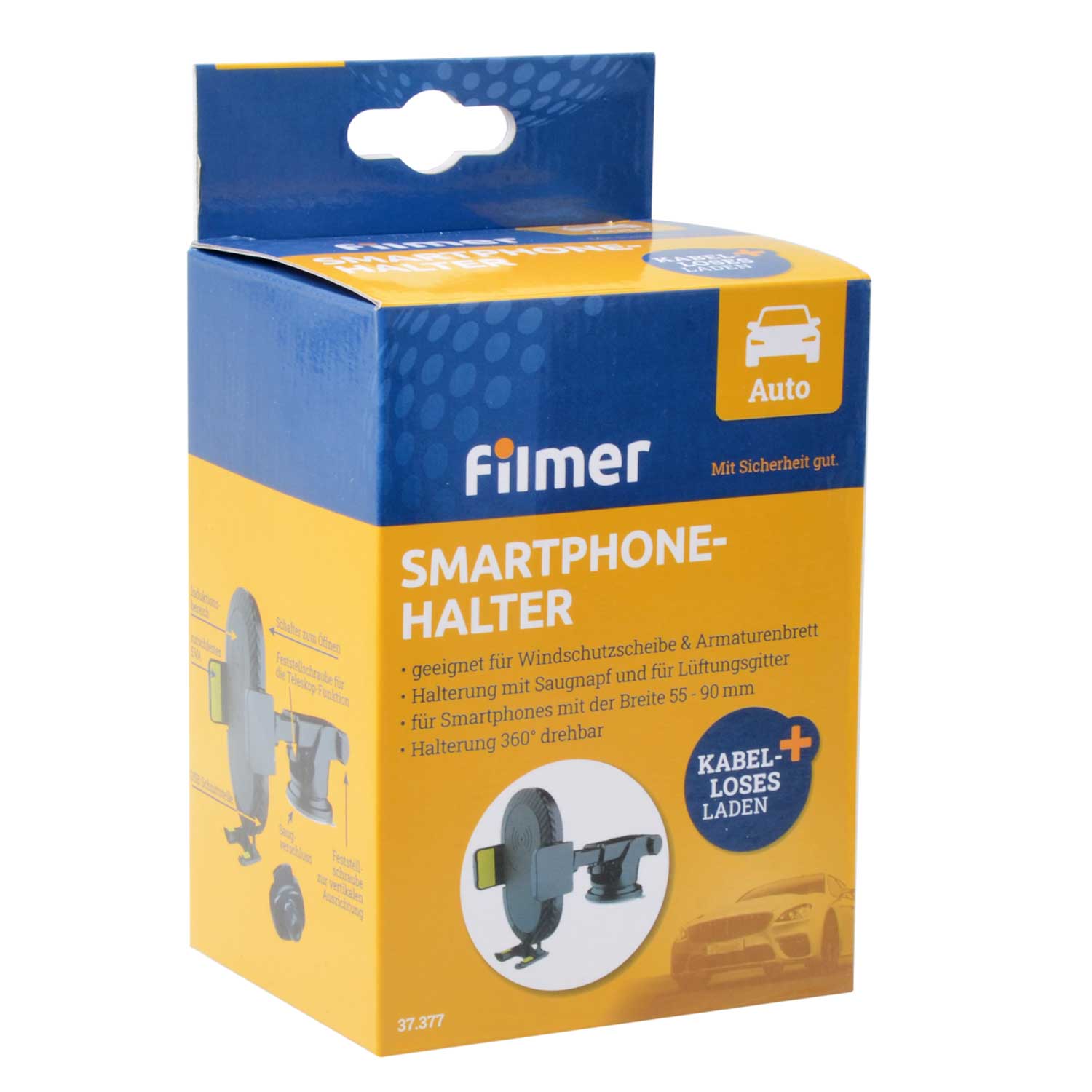 Smartphone-Halter Wireless mit Induktionsladung