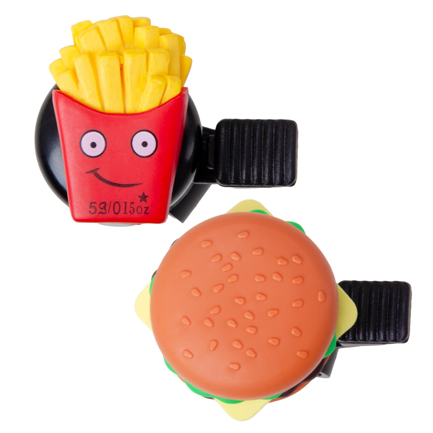 Fahrradglocke Burger & Pommes