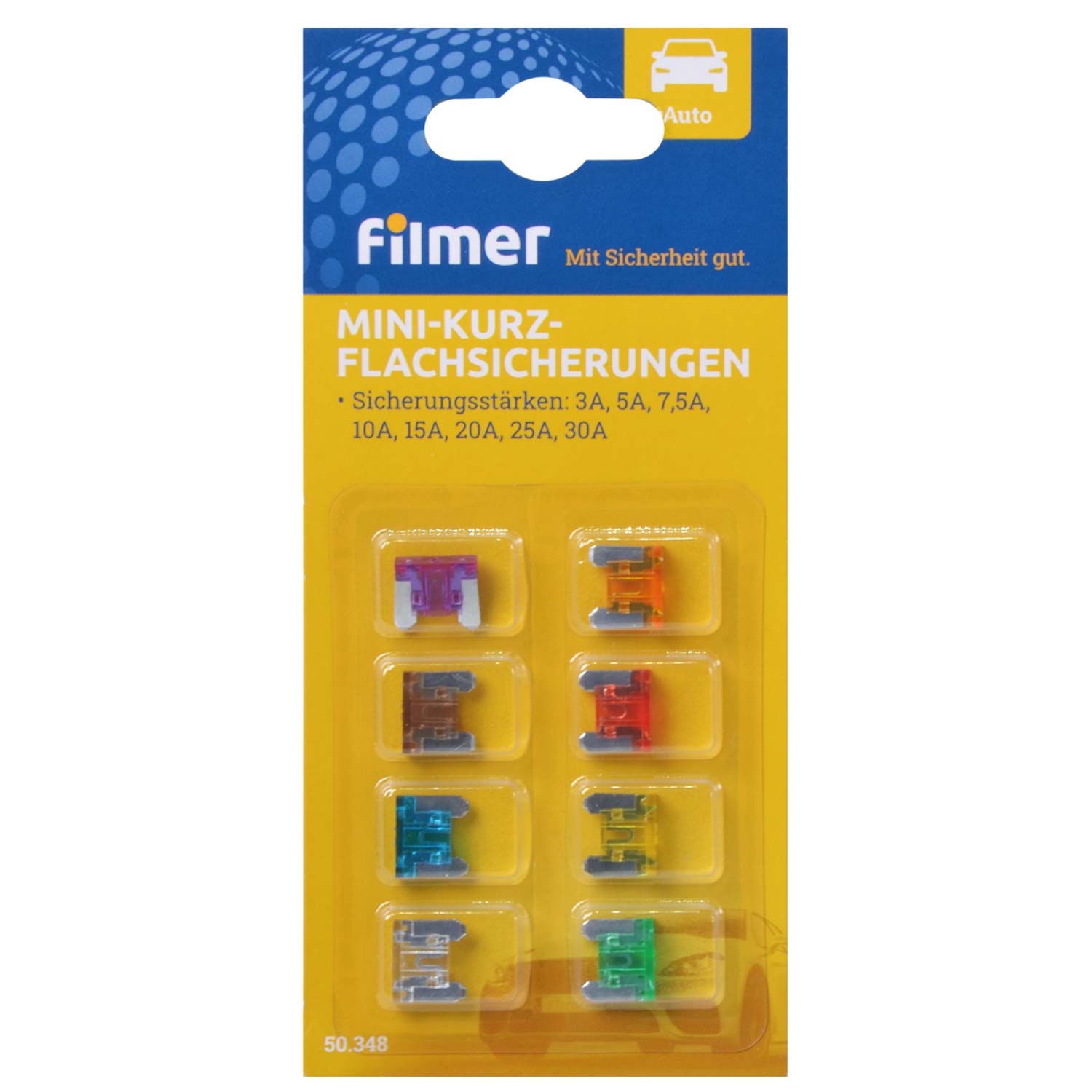 Mini-kurz-Flachsicherungen
