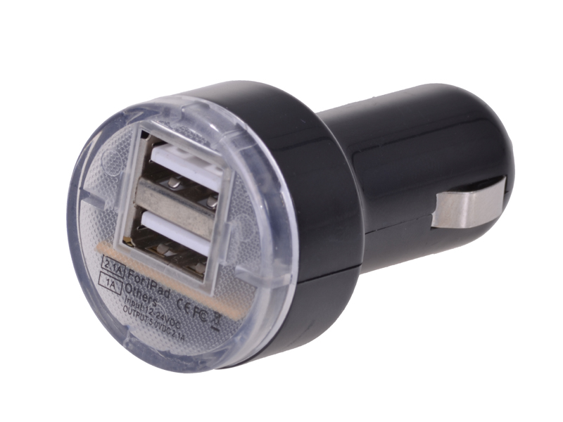 USB Adapter 12/24 V 2 x USB