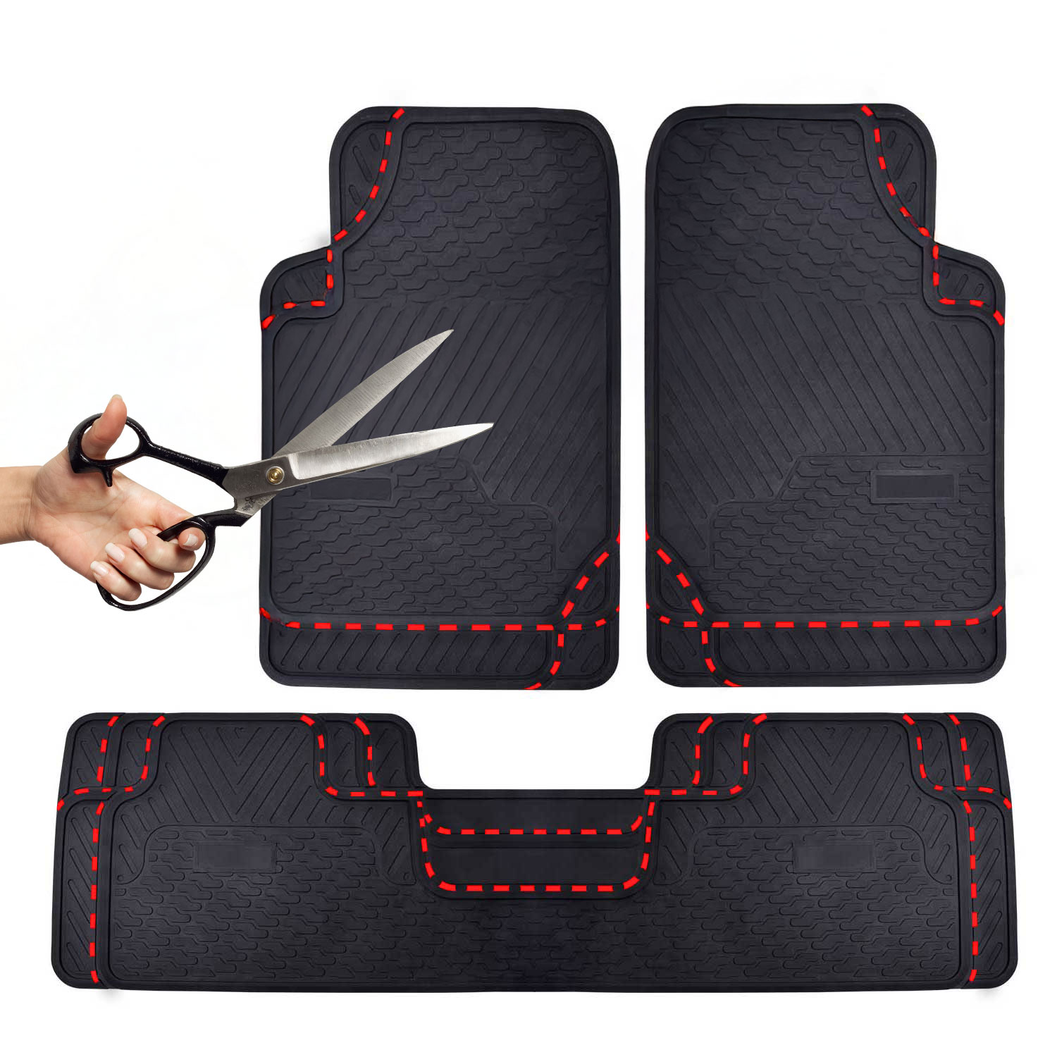 Fußmatten Set PVC             vorne & hinten