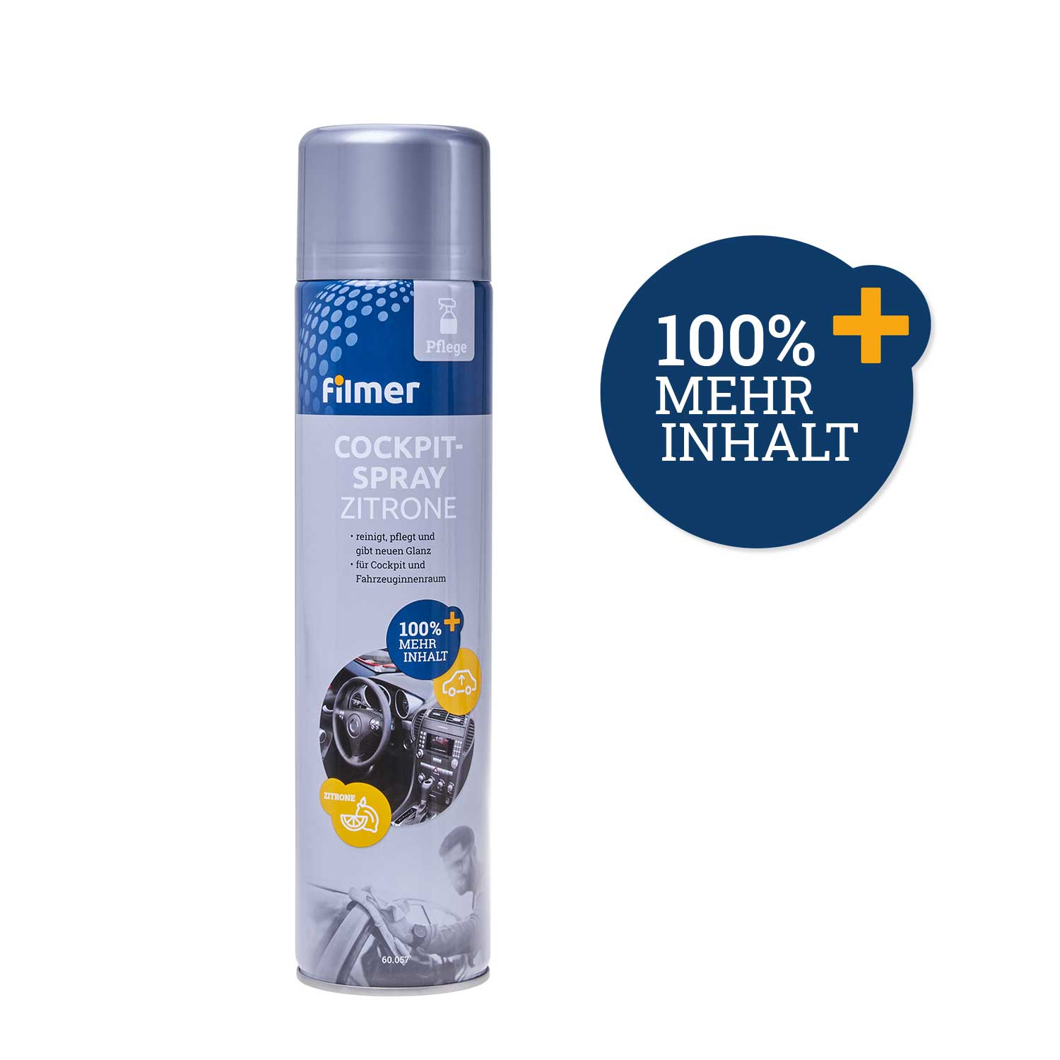 bio-chem Cockpit-Pflege 100 ml Cockpitspray I Auto Innenraum Reiniger mit  schonender Pflege für Leder und Kunststoff I Sorgt für strahlenden Glanz  mit