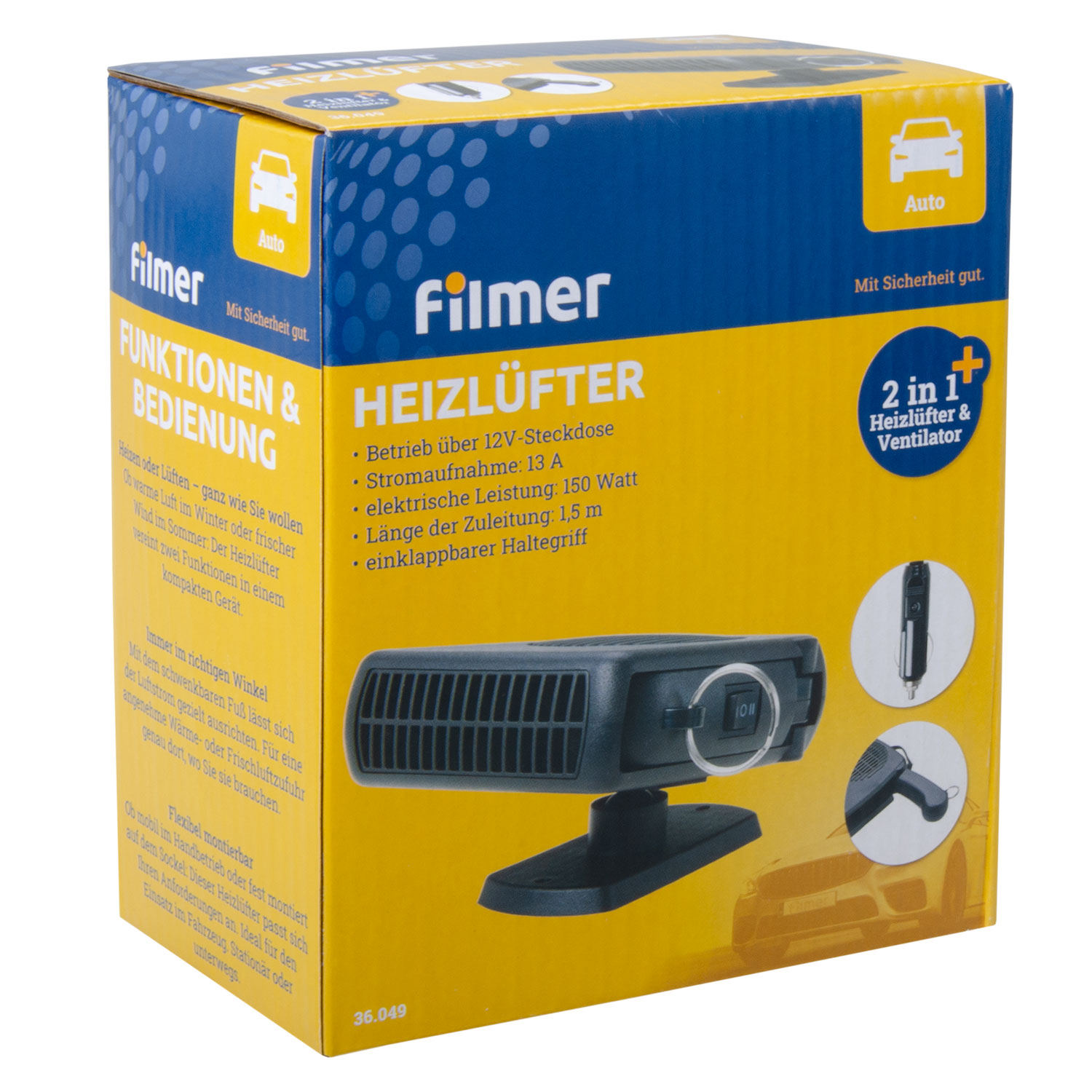 Heizlüfter 150 Watt