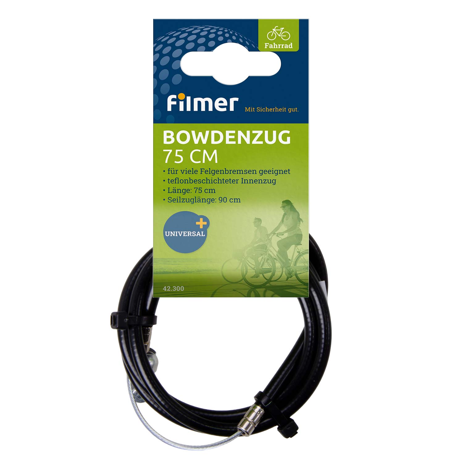 Bowdenzug Universal 75 cm