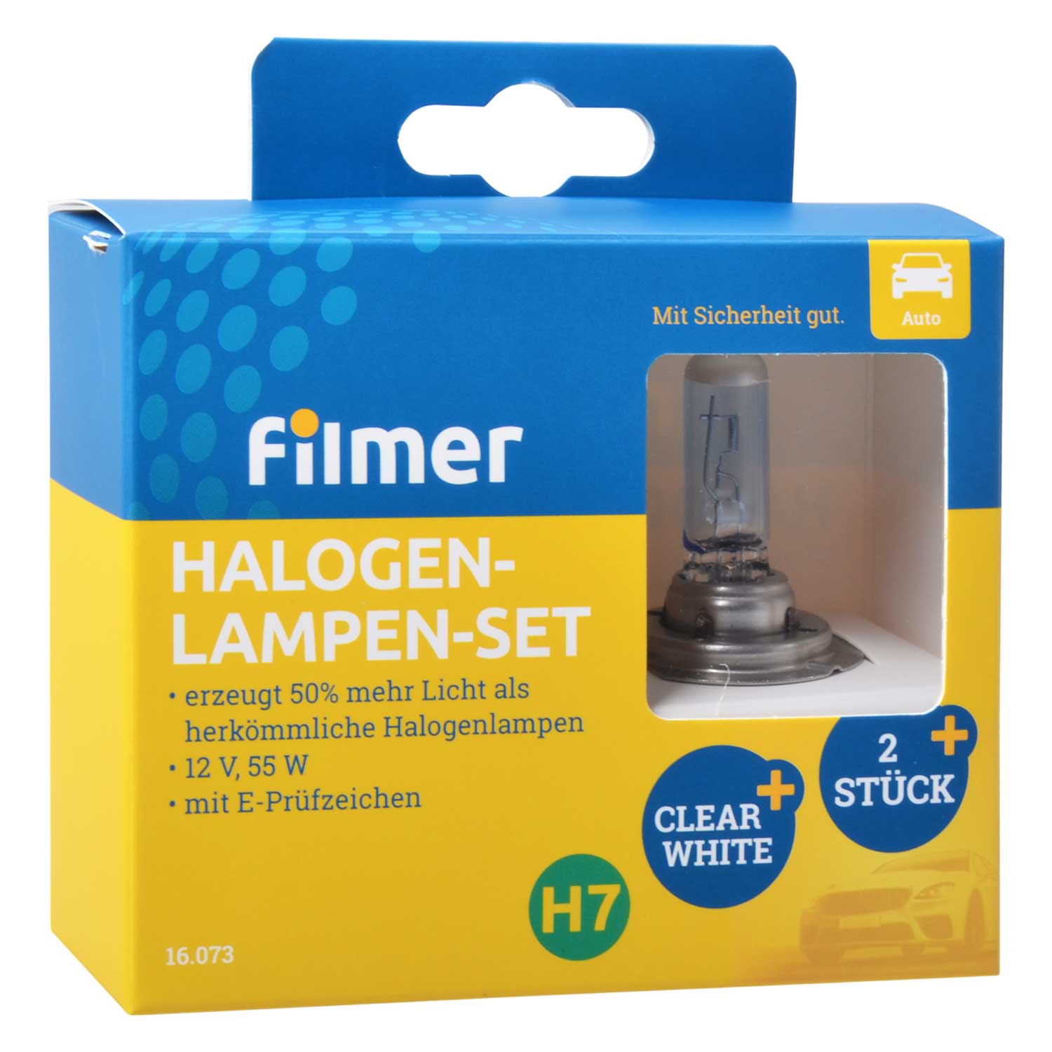 Halogenlampen-Set H7 Maximum Performance