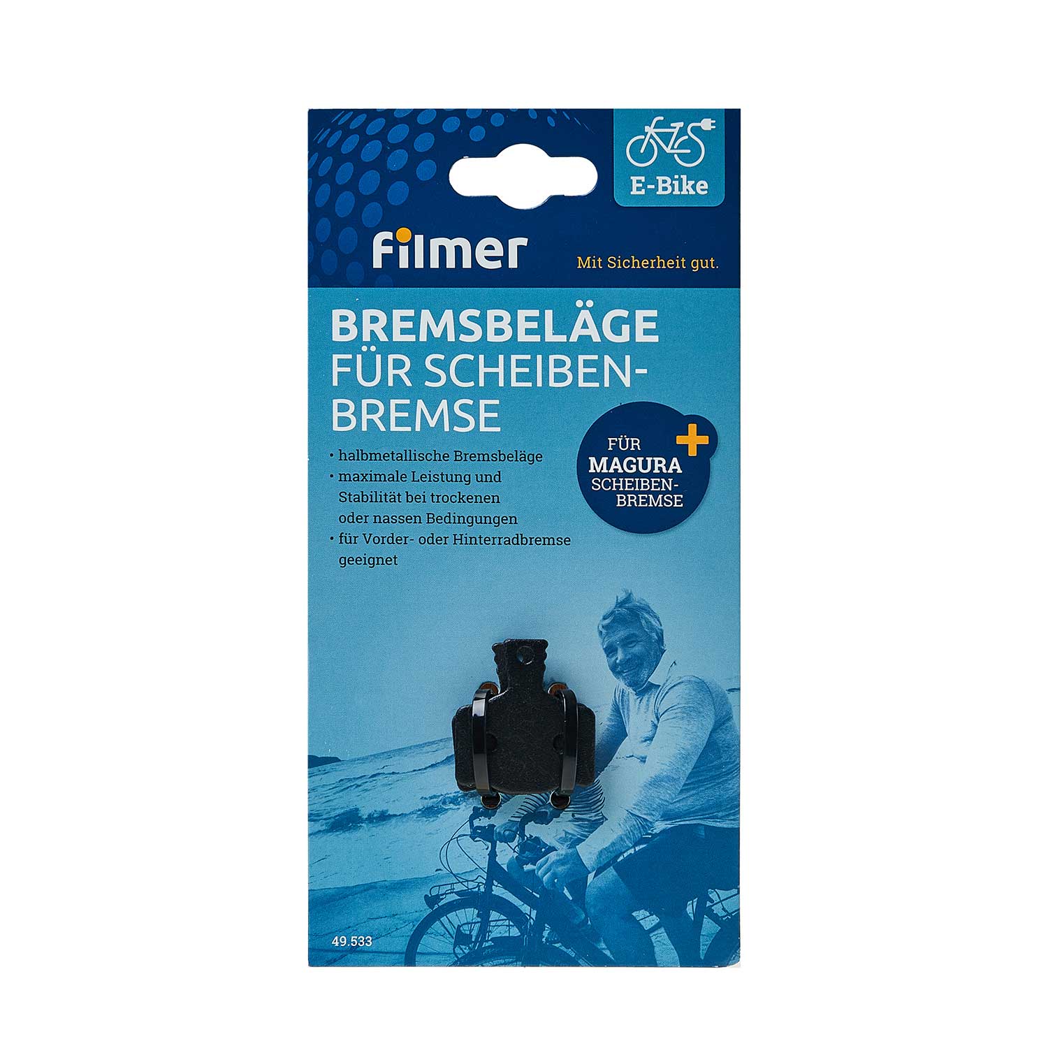 Bremsbeläge für Scheibenbremse