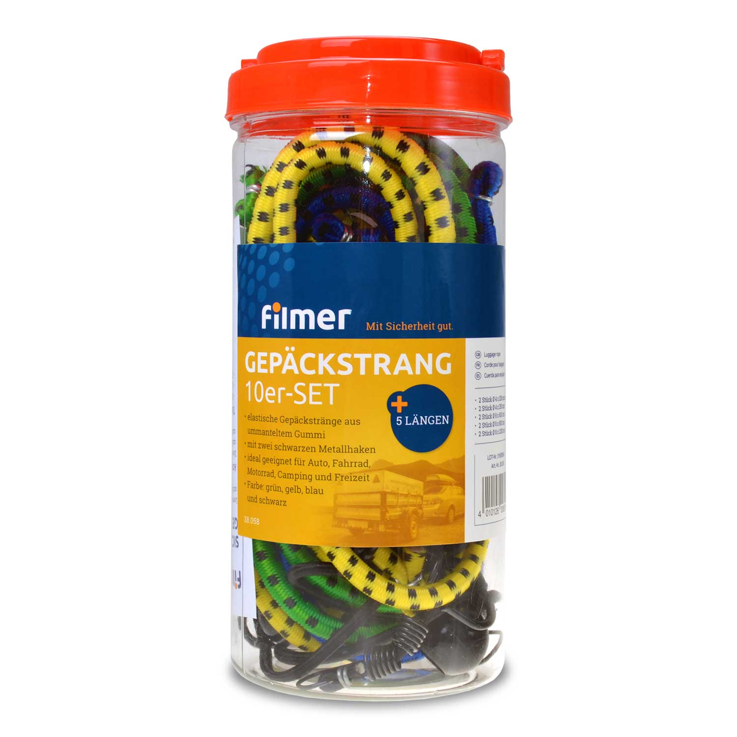 Gepäckstrang 10er-Set