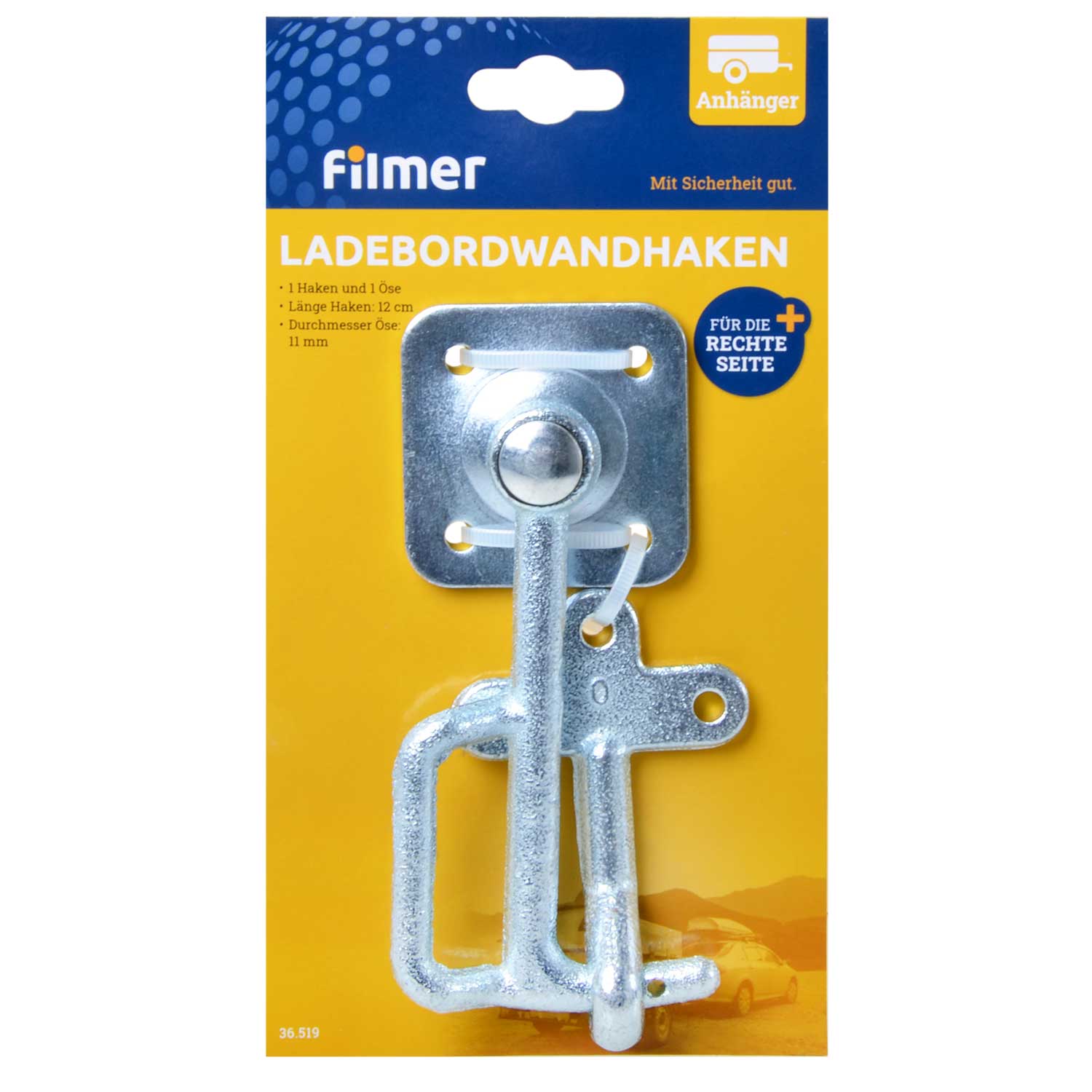Ladebordwandhaken rechts