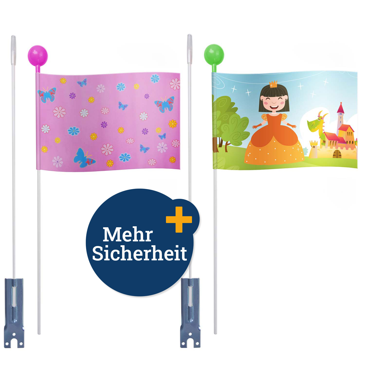 Fahrrad-Fahne Beauty