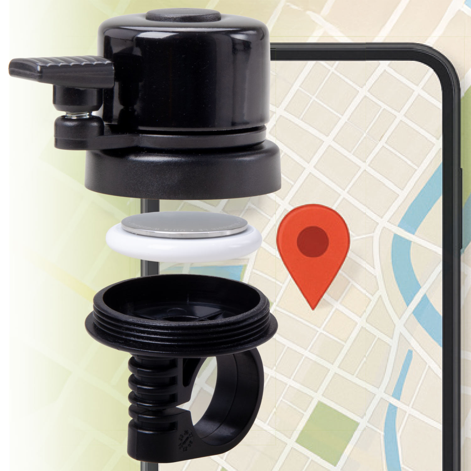 Fahrradglocke                 für Smart Tracker